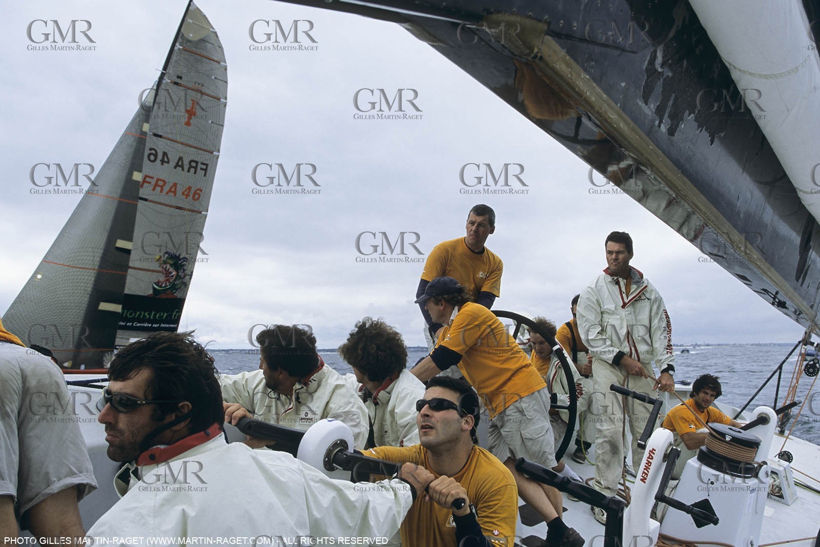 Yacht racing, 30th America's Cup 2000, Auckland (NZL), Le Défi, 6ème Sens