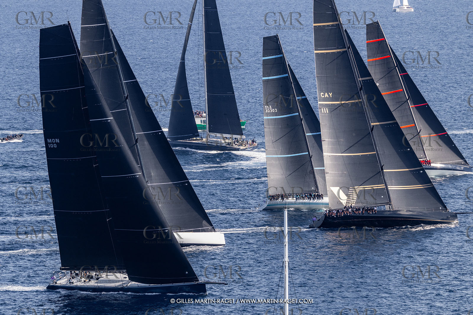 04 10 2025, Saint-Tropez (FRA), Les VoIles de Saint-Tropez 2025, Race Day 6