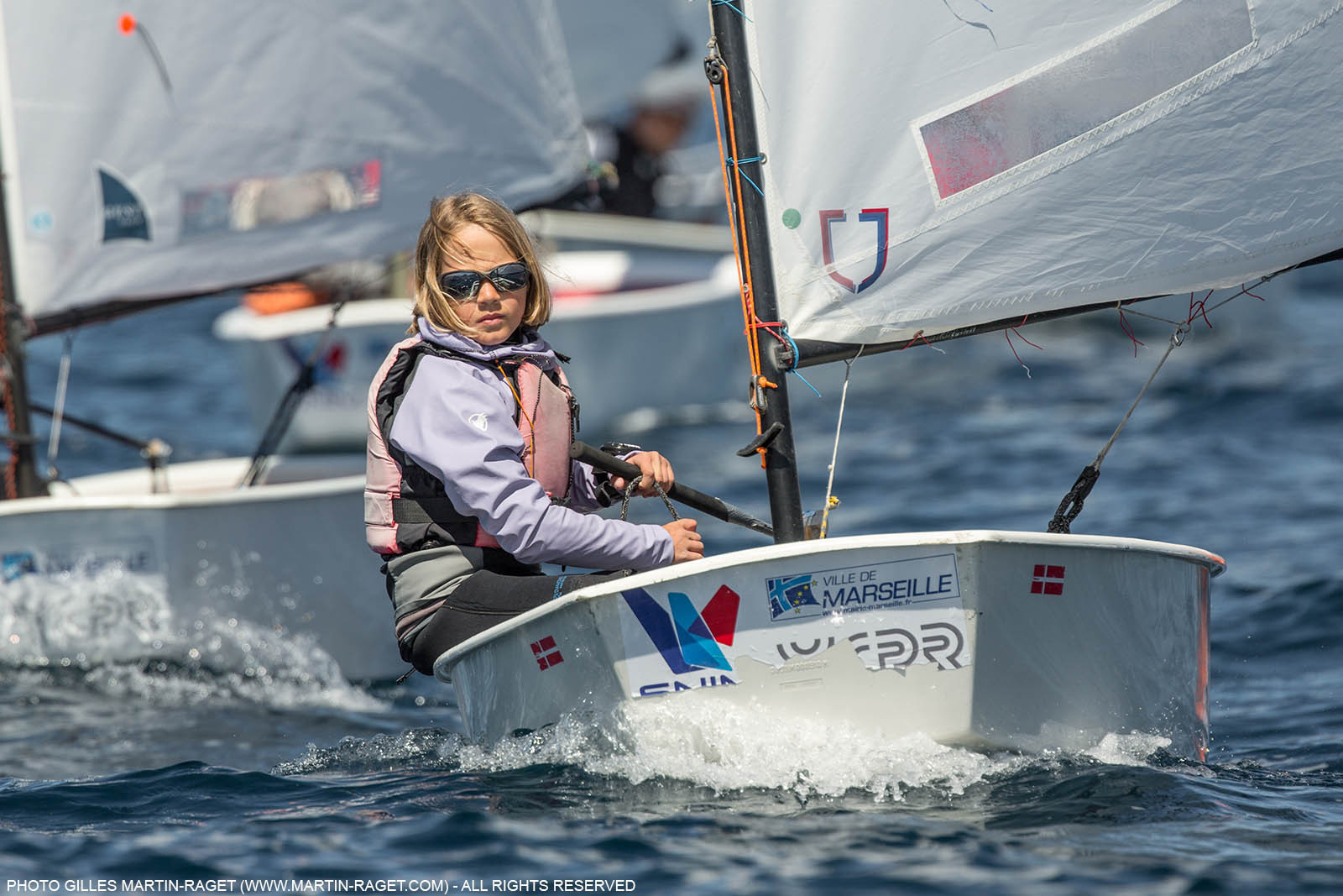 14 04 2016, Marseille (FRA,13), SNIM Dériveurs, Coupe Internationale de Printemps Optimist, Day 4