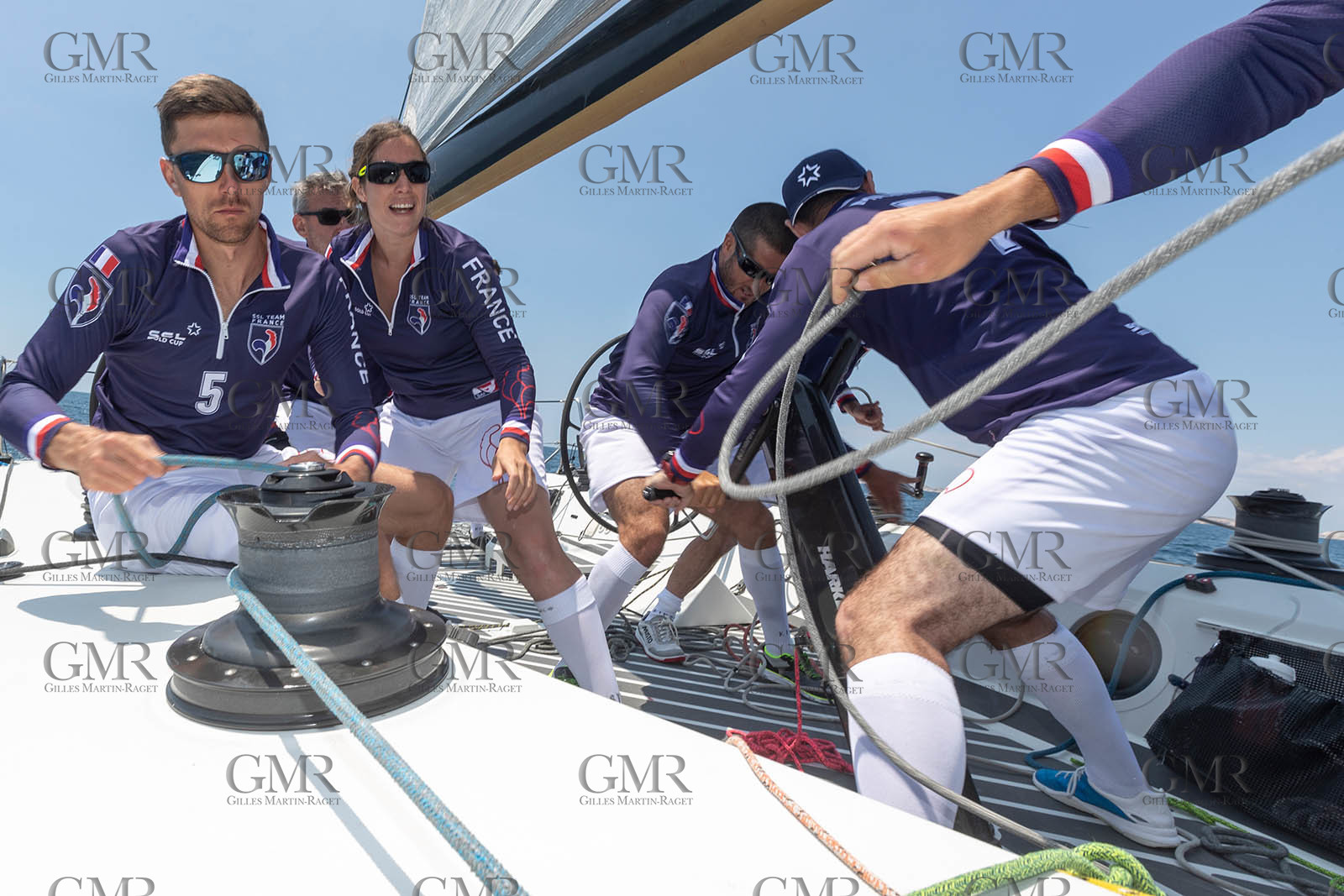 07 06 2021, Marseille (FRA,13), SSL Team France, Entraînement à bord de Tonerre de Glenn