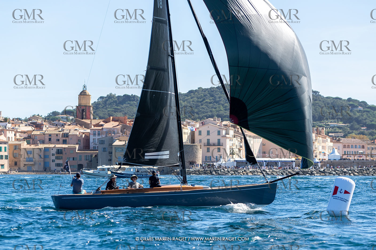 29 09 2024, Saint-Tropez (FRA), Les Voiles de Saint-Tropez 2024, Day 2, Trainings