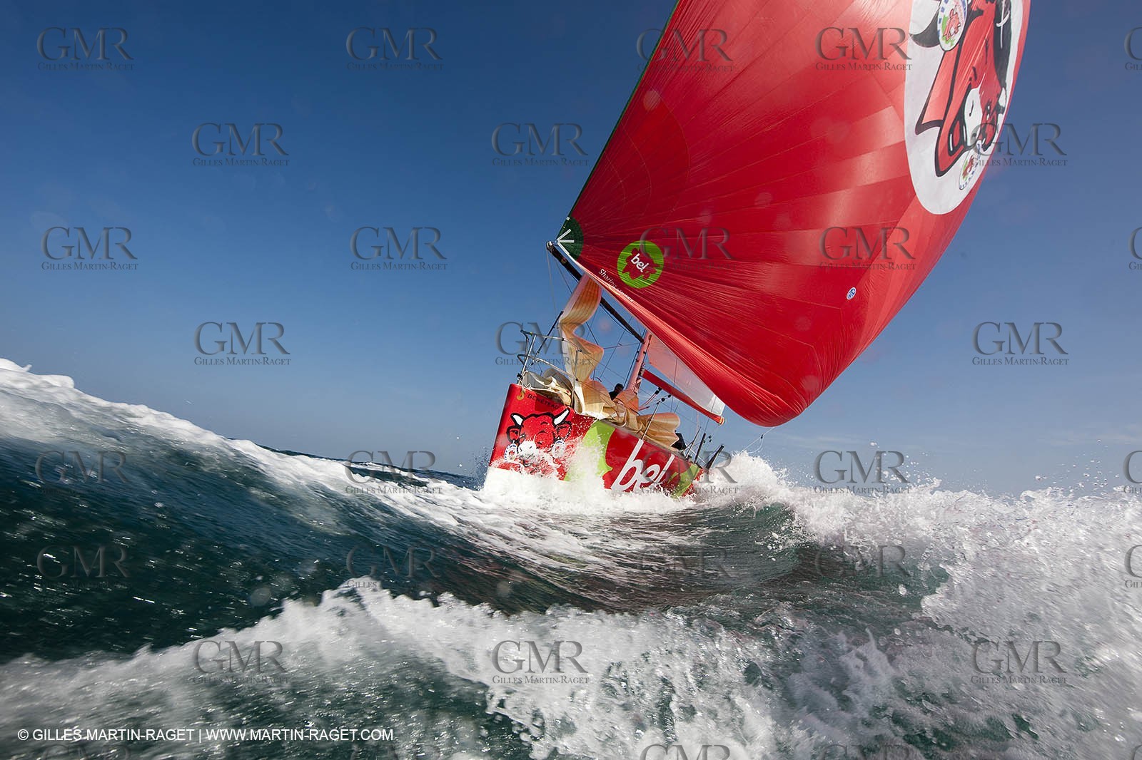 13 03 2010 -  La Grande Motte   Port Camargue (FRA) - Groupe Bel - Kito de Pavant   Sebastien Audigane training for Transat AG2R