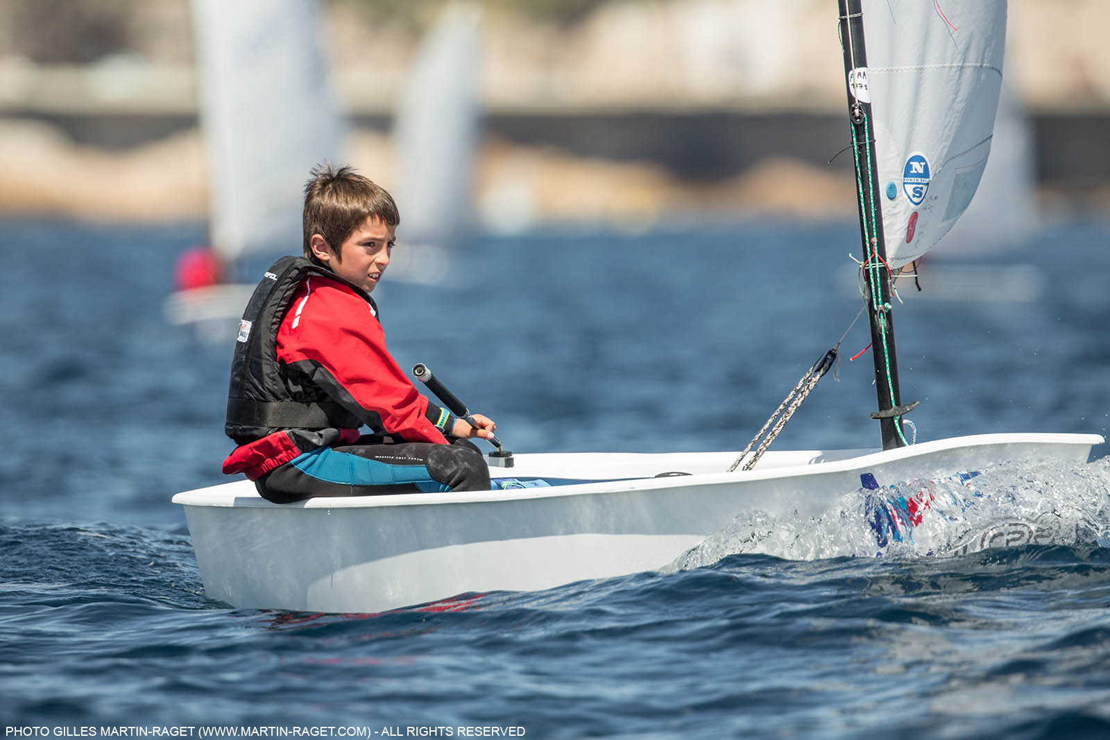 14 04 2016, Marseille (FRA,13), SNIM Dériveurs, Coupe Internationale de Printemps Optimist, Day 4