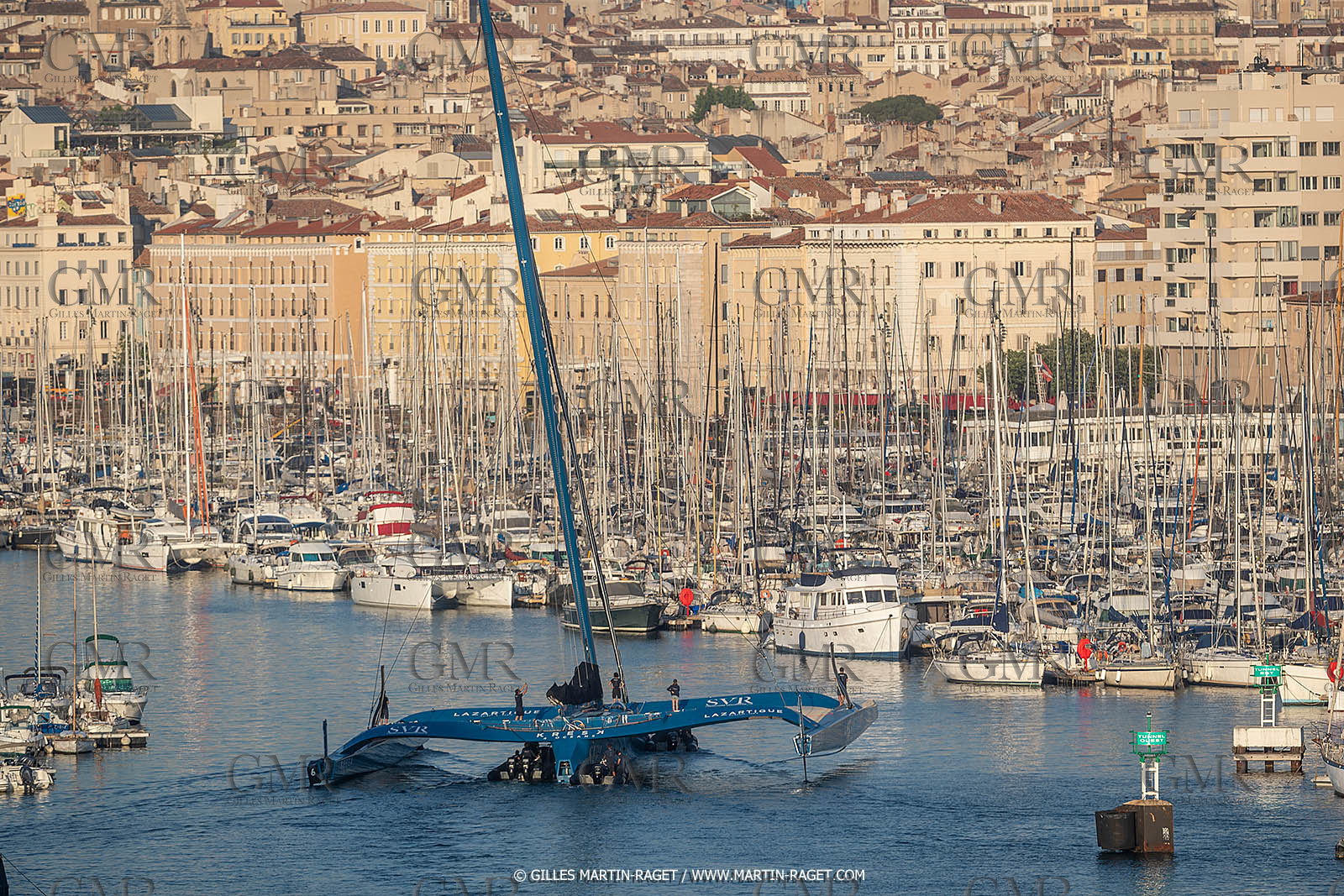 17 05 2022, Marseille (FRA), Arrivée du trimaran Ultim SVR LAZARTIGUE à Marseille