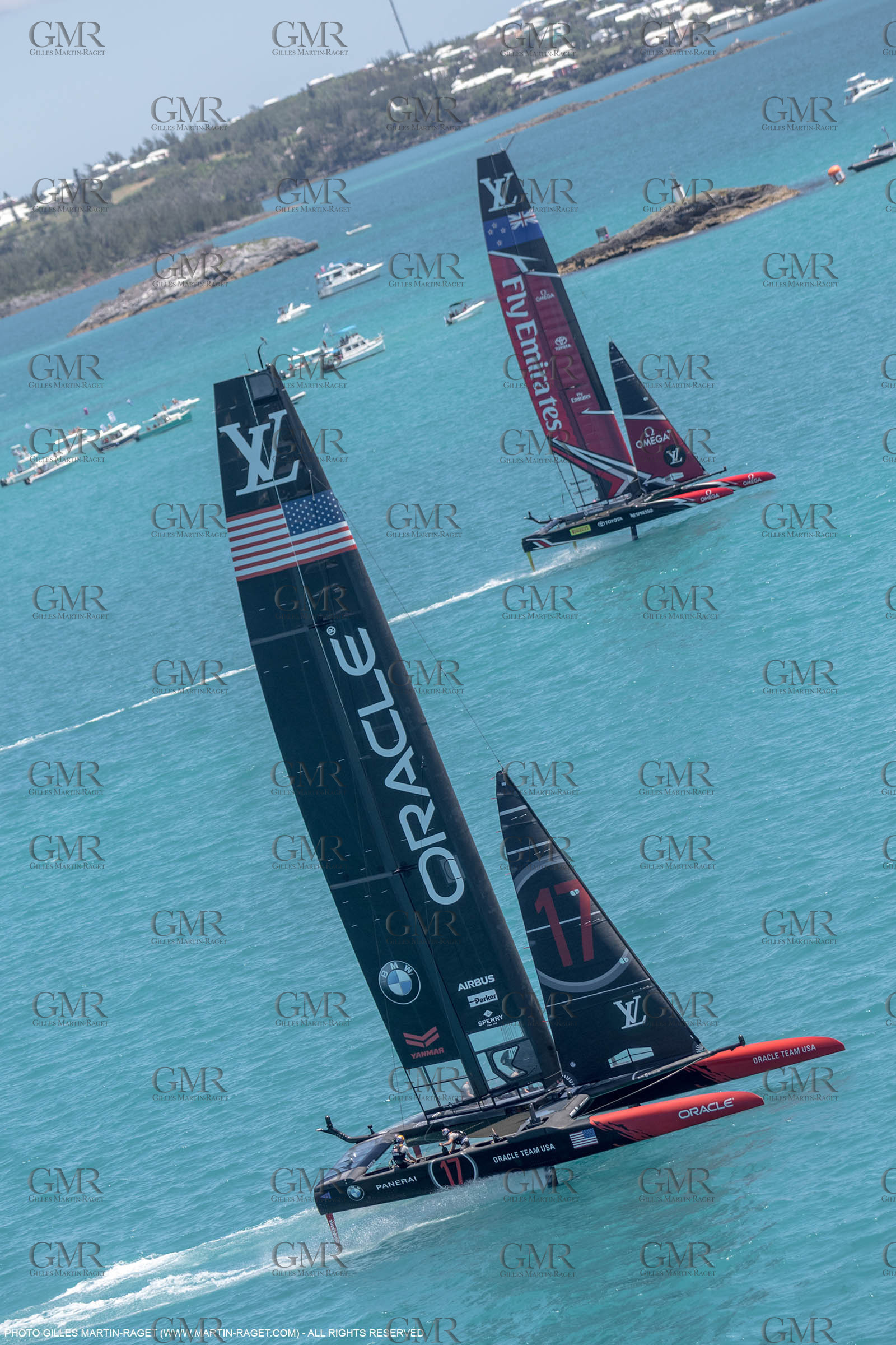 25 06 2017 - Bermuda (BDA) - 35th America's Cup 2017 - 35th America's Cup 2017 Presented by Louis Vuitton, Day 4