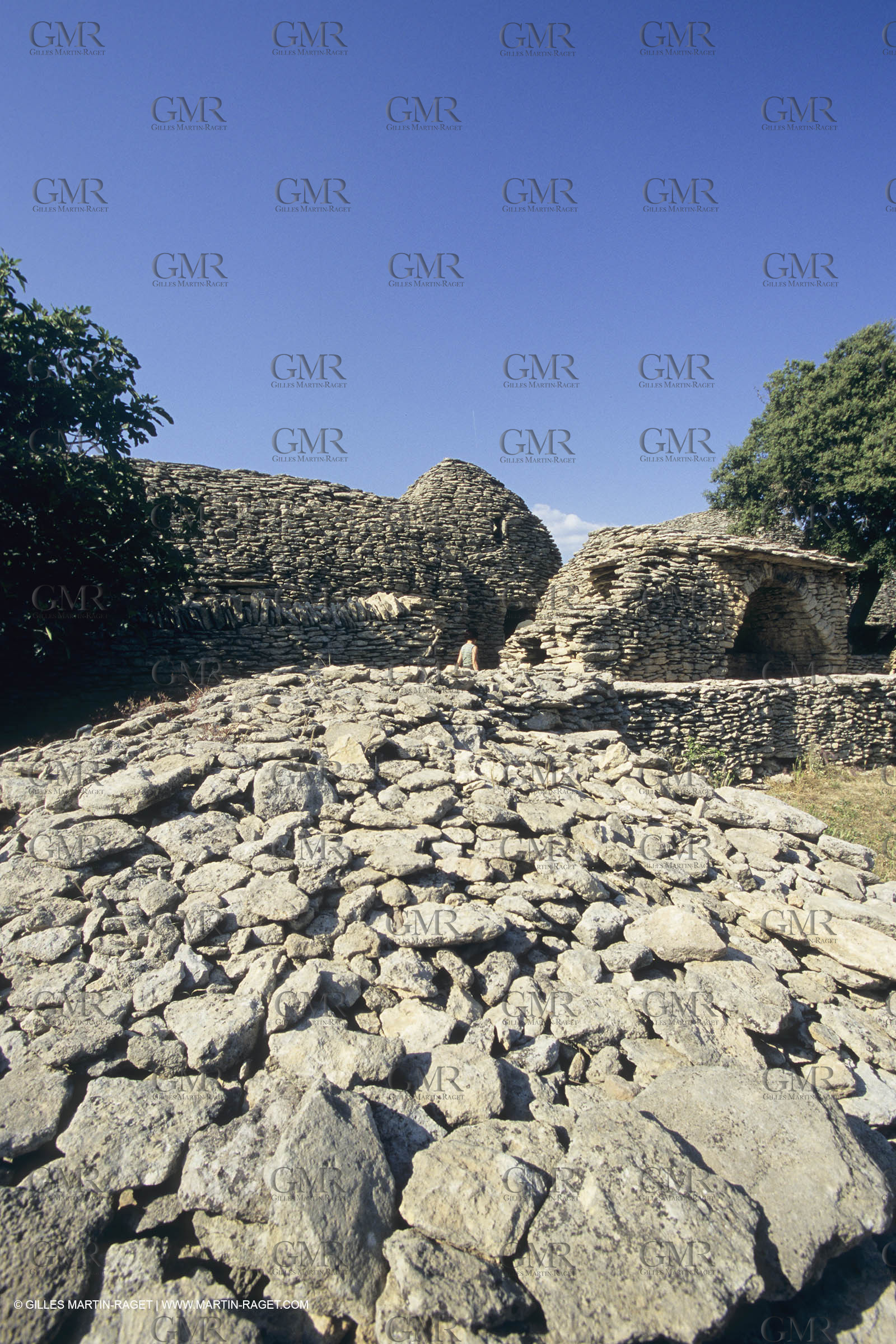 France, Provence, Luberon, Gordes, Village des Bories