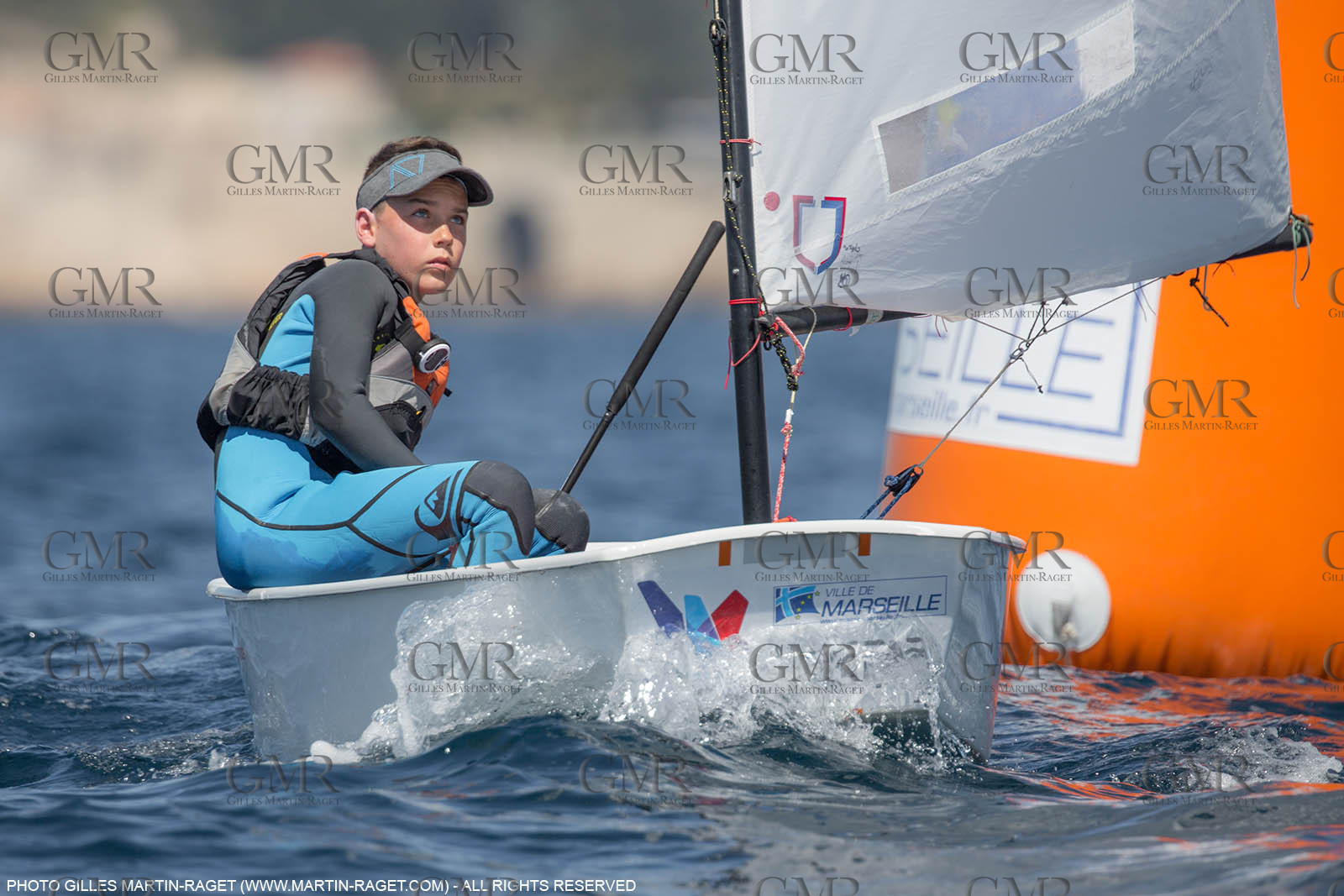 14 04 2016, Marseille (FRA,13), SNIM Dériveurs, Coupe Internationale de Printemps Optimist, Day 4