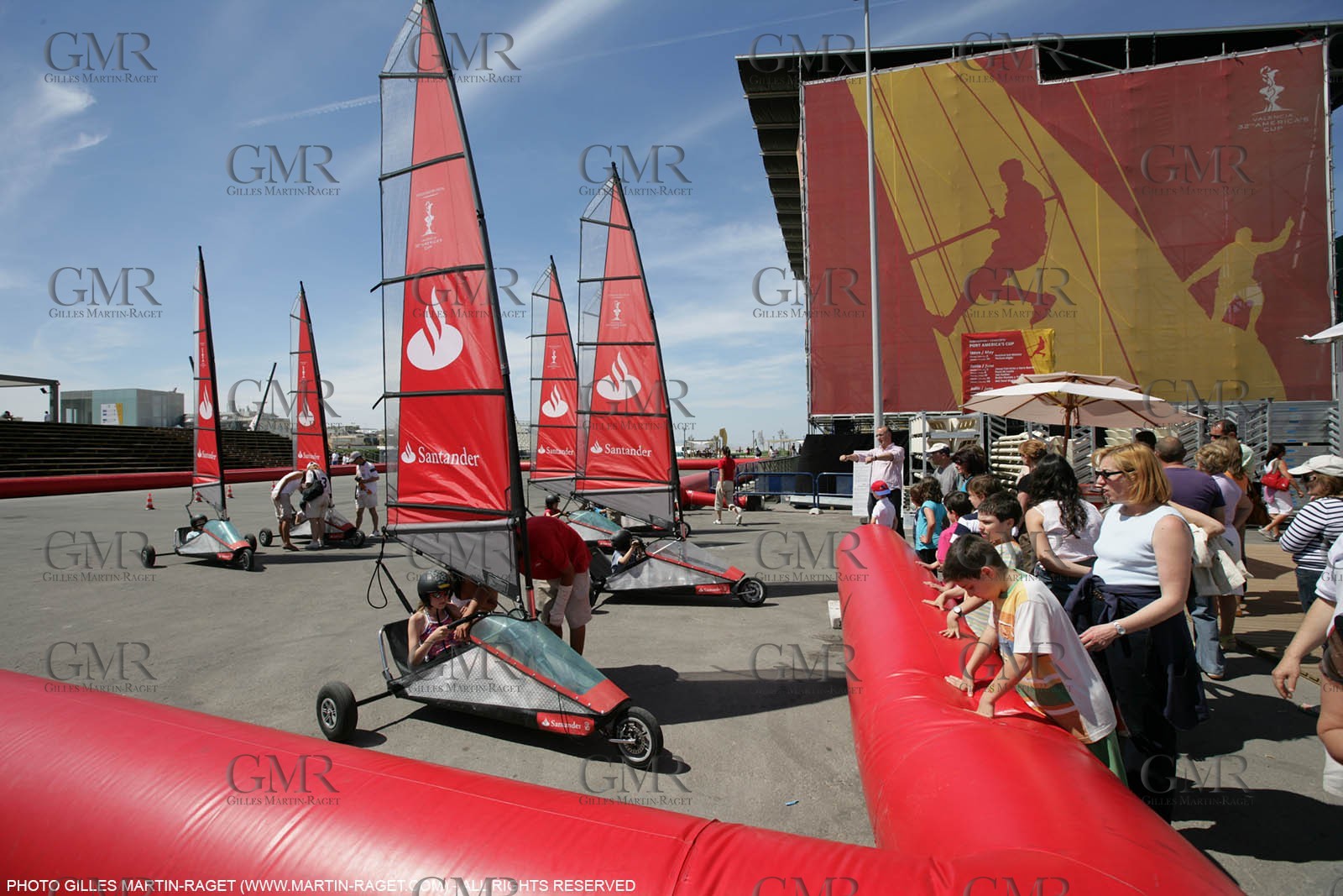 03 06 2007-Valencia (Spain)- 32nd America's Cup - Louis Vuitton Cup Final - Day3