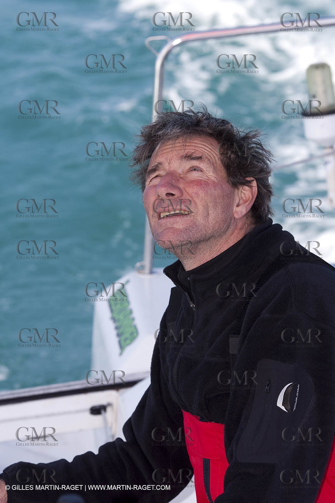 13 03 2010 -  La Grande Motte   Port Camargue (FRA) - Groupe Bel - Kito de Pavant   Sebastien Audigane training for Transat AG2R