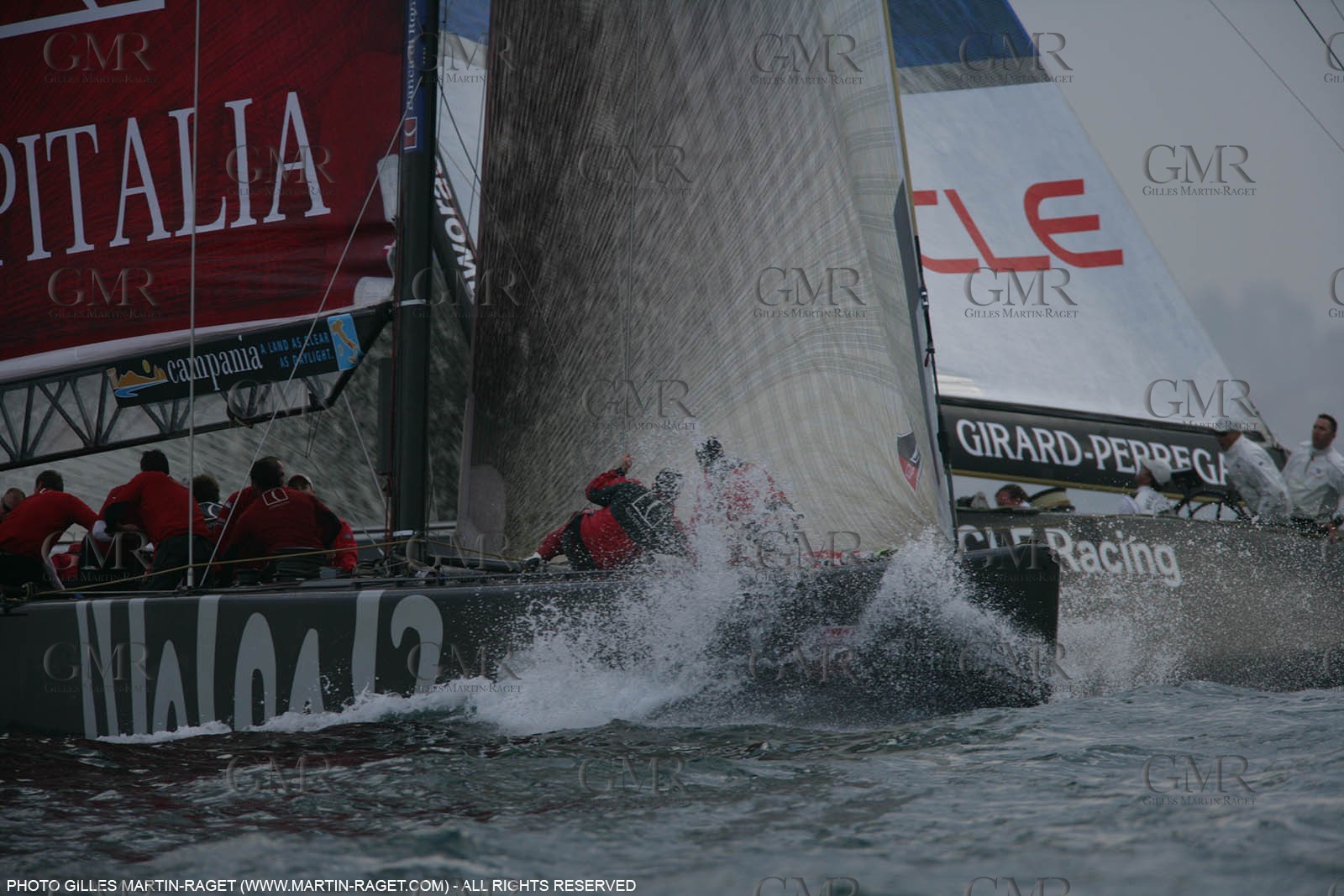 26 04 2007-Valencia (Spain)- 32nd America's Cup - Louis Vuitton Cup - RR1 - Day 11 - BMW ORACLE Racing