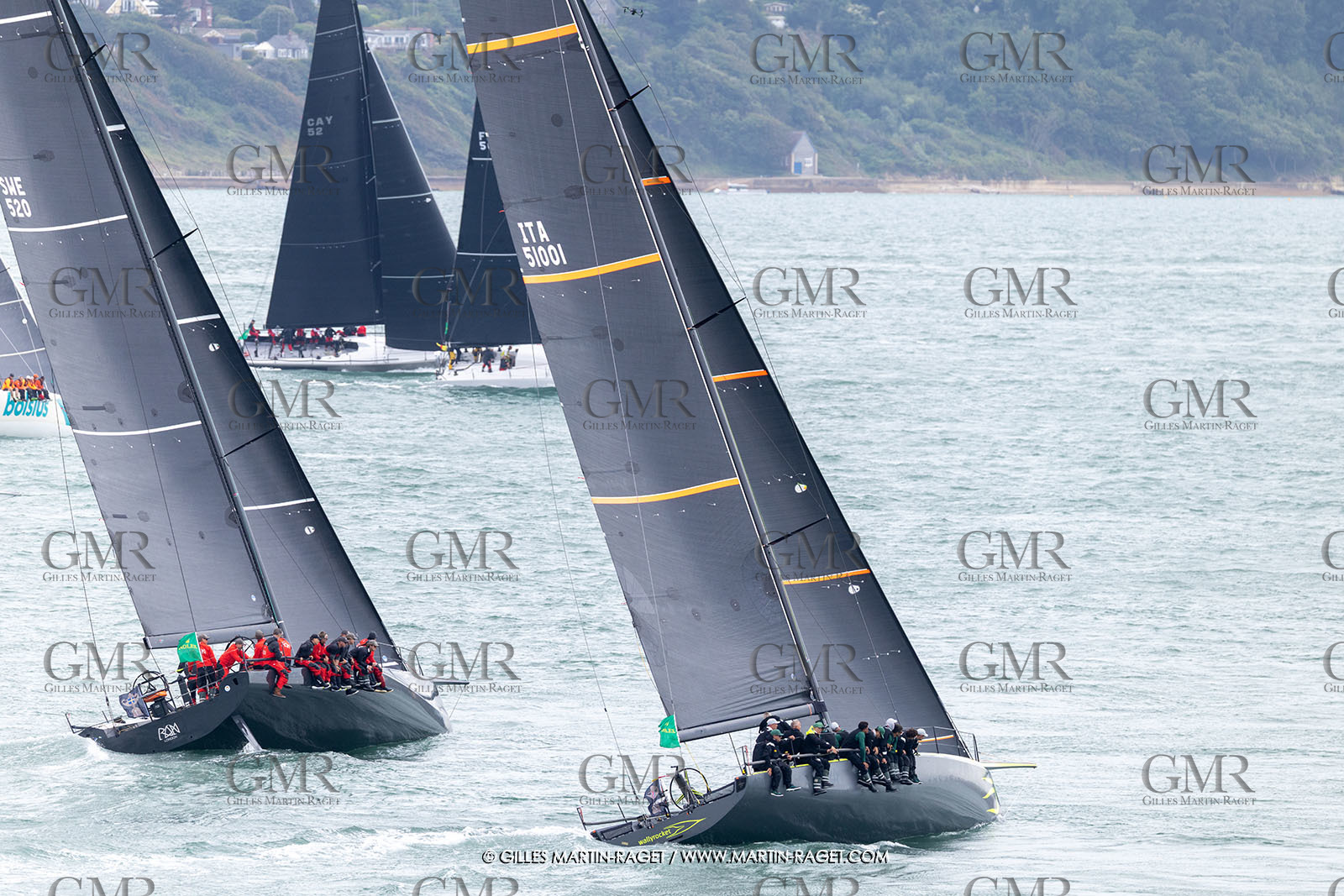 26 07 2025, Cowes (UK, IOW), Admiral's Cup 2025, Rolex Fastnet Race start,