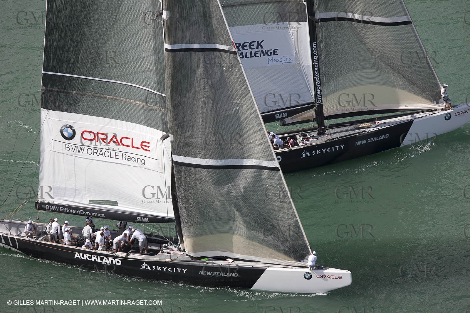29 01 2009 - Auckland (NZL) -  Louis Vuitton Pacific Series - BMW ORACLE Racing - Training