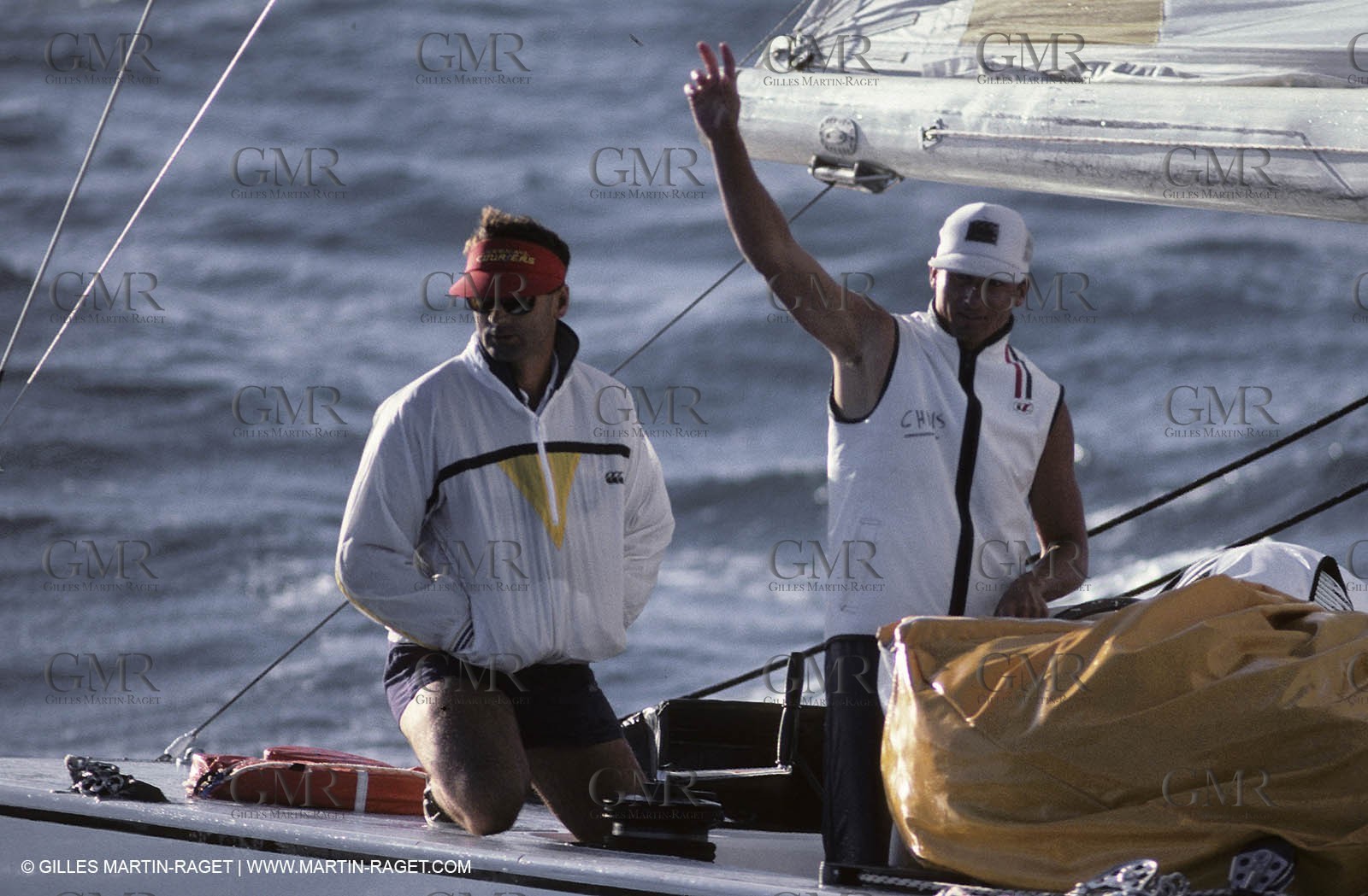 America's Cup, Fremantle 1987, New Zealand, Laurent Esquier, Chris Dickson