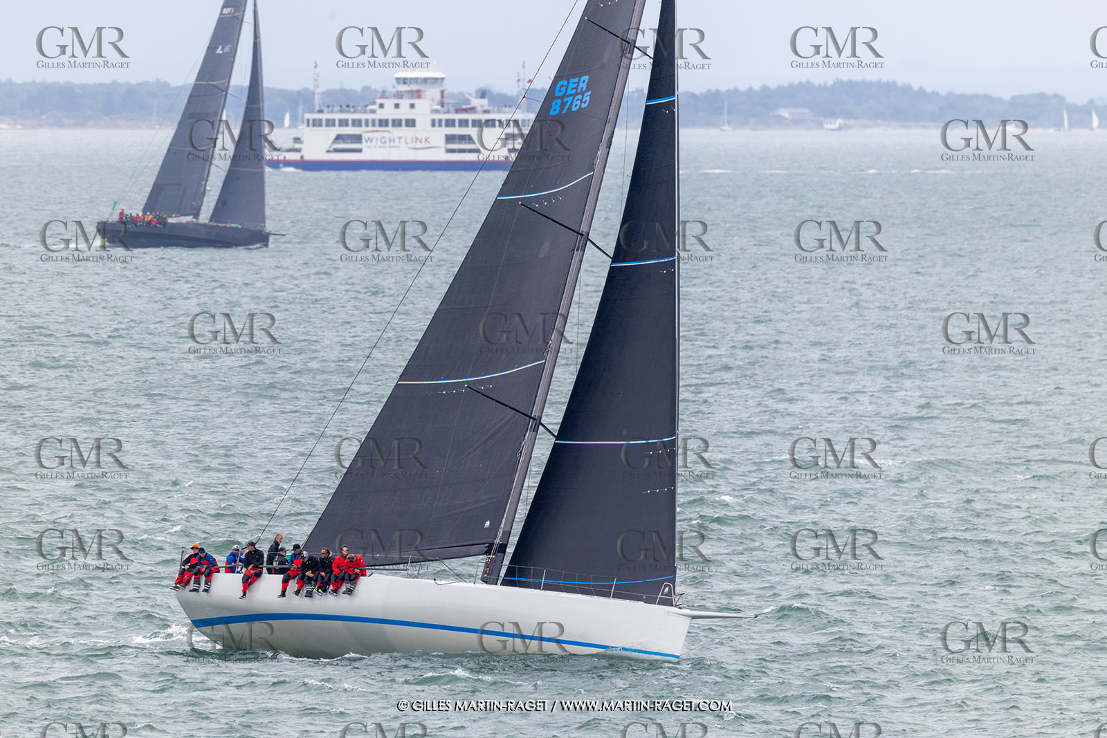 26 07 2025, Cowes (UK, IOW), Admiral's Cup 2025, Rolex Fastnet Race start,