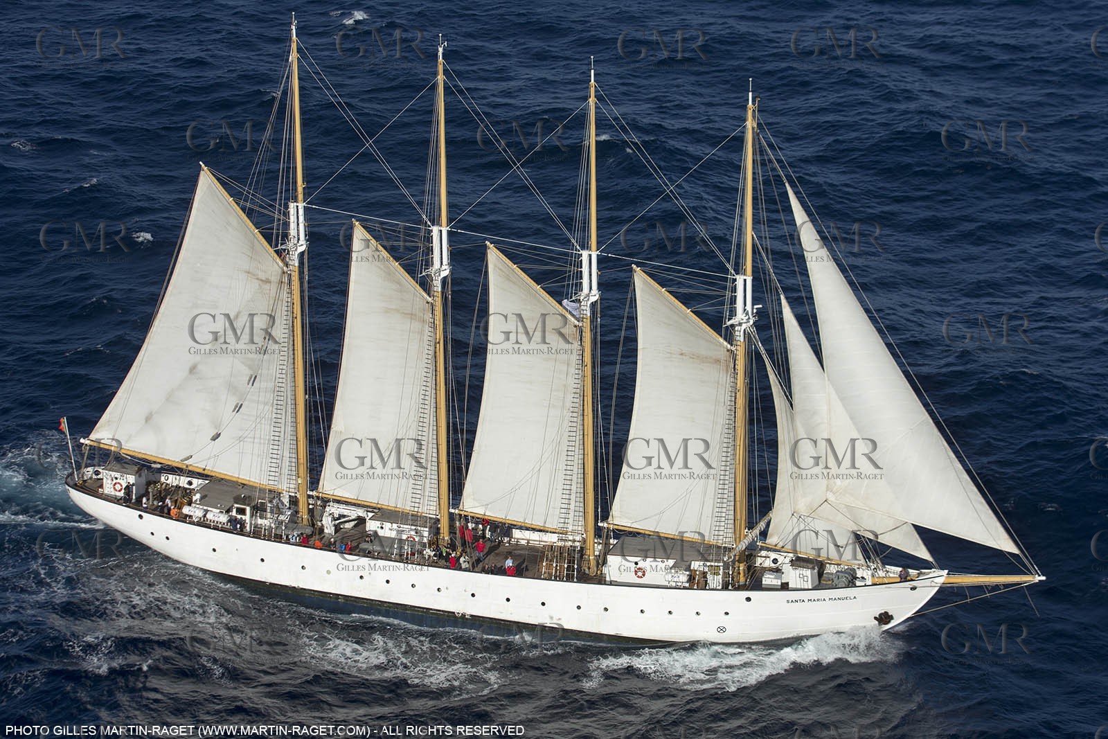 30 09 2013 - Toulon (FRA,83) - Toulon Voiles de Légende - Start towards La Spezia - Santa Maria Manuela