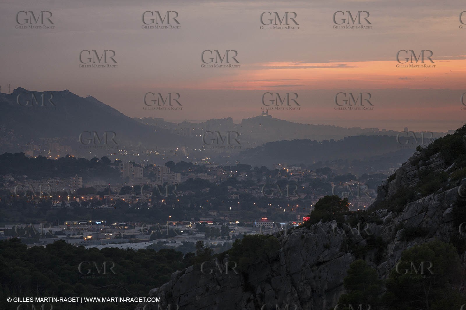 23 10 2012 - Gemenos (FRA) - Aubagne the 'Huveaune river valley, East of Marseille