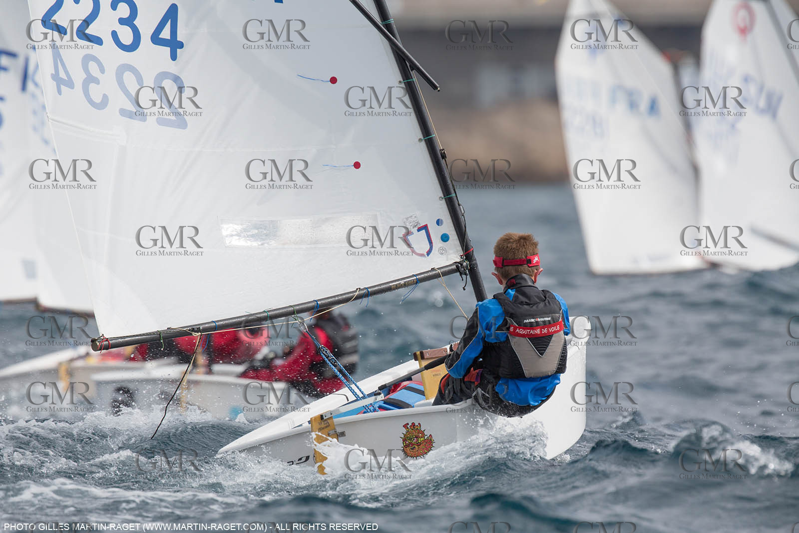 15 04 2016, Marseille (FRA,13), SNIM Dériveurs, Coupe Internationale de Printemps Optimist, Final Day