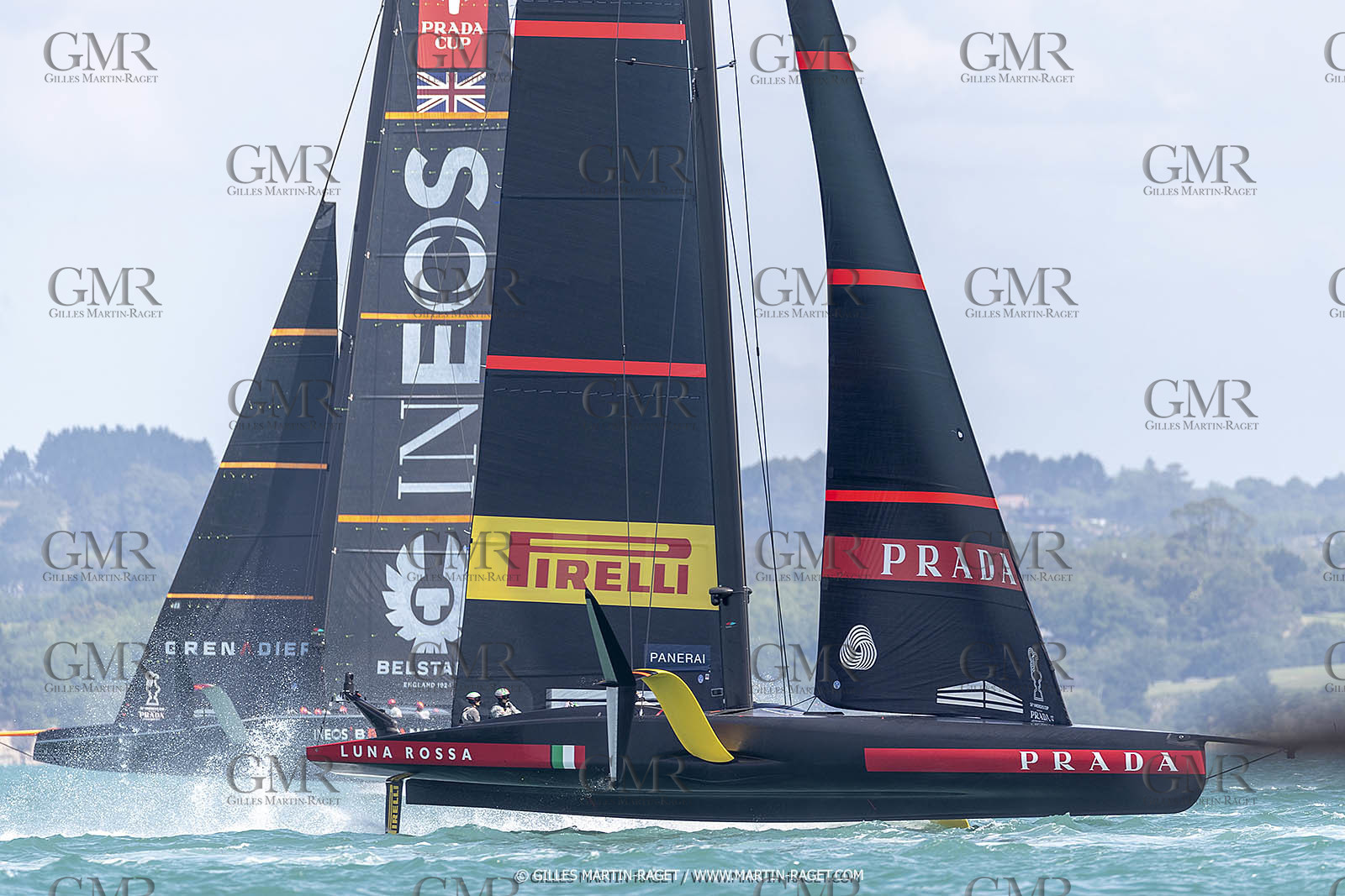 12 01 2021, Auckland (NZL), 36th America's Cup, Practice Racing