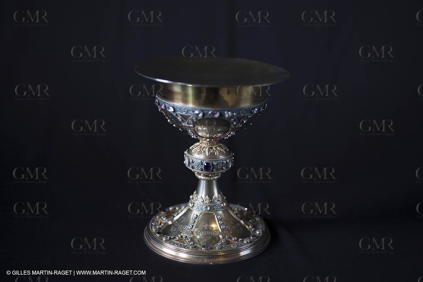 04 02 2013 - Marseille(FRA,13), Notre Dame de la Garde,liturgical silverware