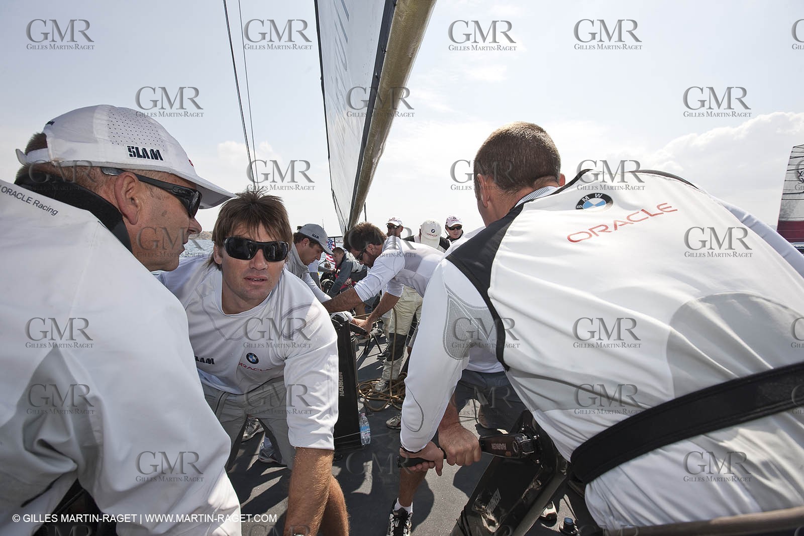 19 05 2010 - La Maddalena (ITA, Sardinia) Louis Vuitton Trophy - BMW ORACLE Racing - Training
