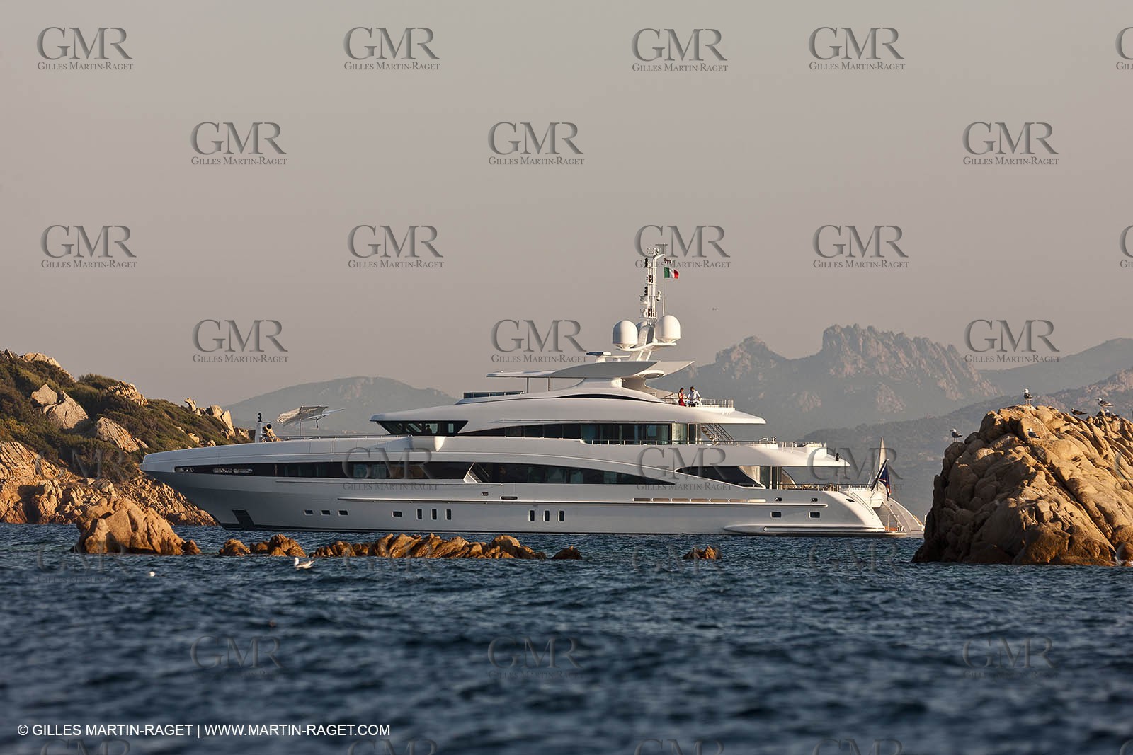 18 08 2011 - La Maddalena (ITA, Sardinia) - Motor yacht Inception