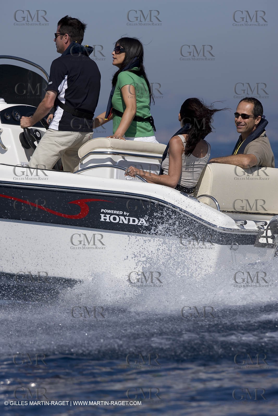 19 06 2008 - Le Lavandou (FRA,83) - Honda Marine 4 stroke outboard engines 2008 line