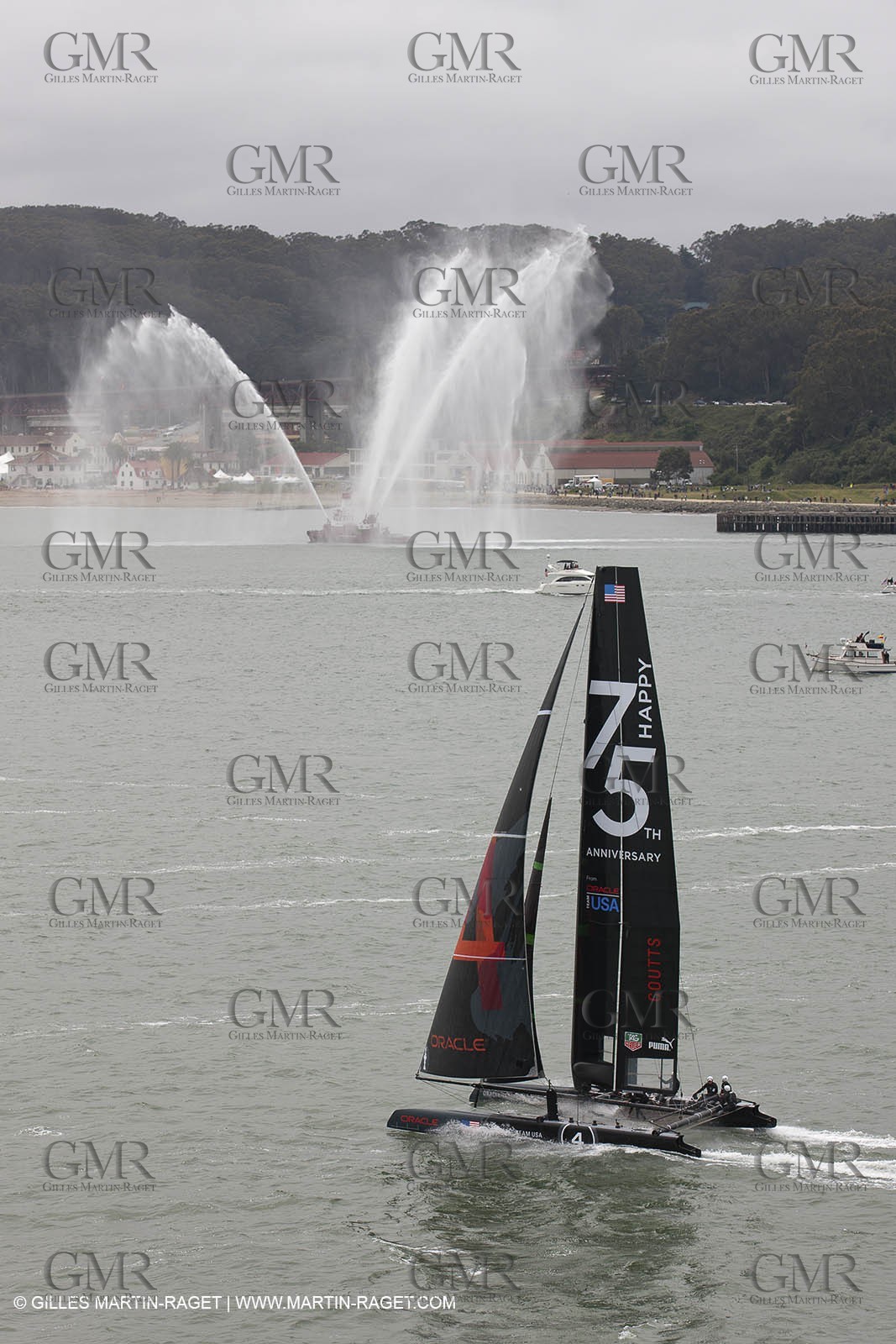 27 05 2012 - San Francisco (USA,CA) - 34th Americas's Cup - America's Cup celebrates the Golden Gate Bridge 75th Anniversary