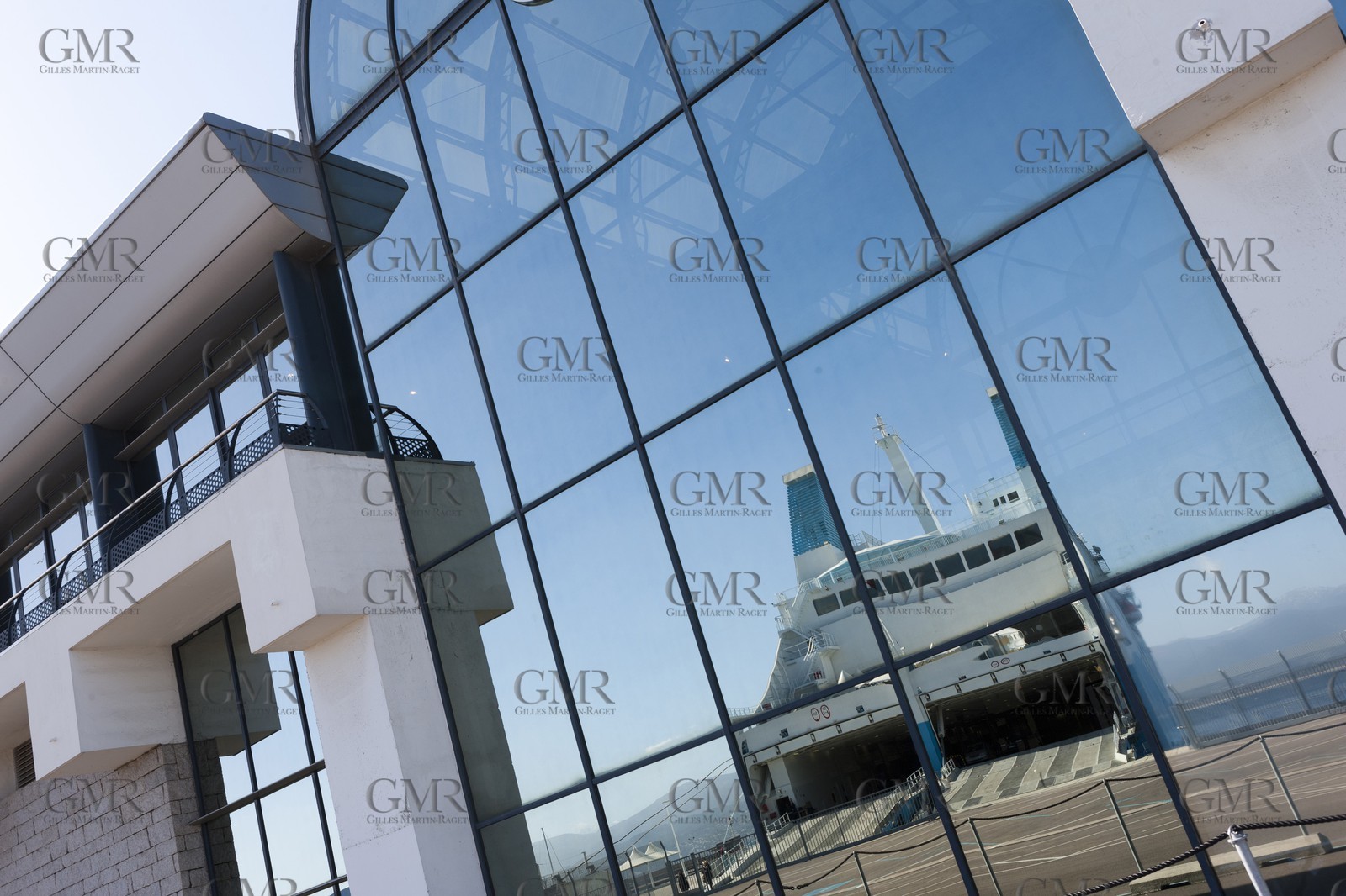 16 02 2012 - Ajaccio (FRA, Corse) -  La Méridionale shipping company- Piana at Ajaccio