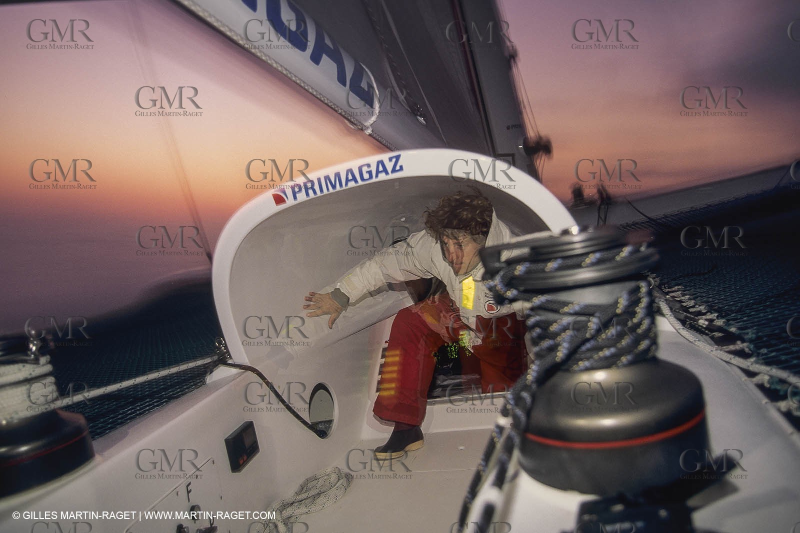 Yacht Racing, Multihull, ORMA 60, Laurent Bourgnon, Primagaz