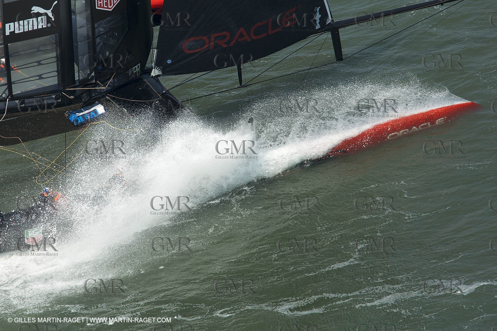 09 08 2013 - San Francisco (USA,CA) - 34th America's Cup - Louis Vuitton Cup - Semi-finals - Luna Rossa vs Artemis Racing - Race 3