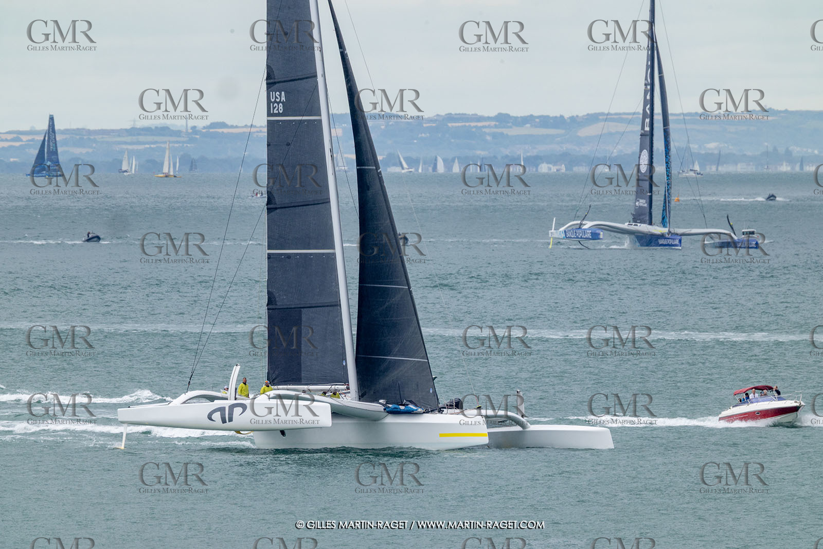26 07 2025, Cowes (UK, IOW), Admiral's Cup 2025, Rolex Fastnet Race start,