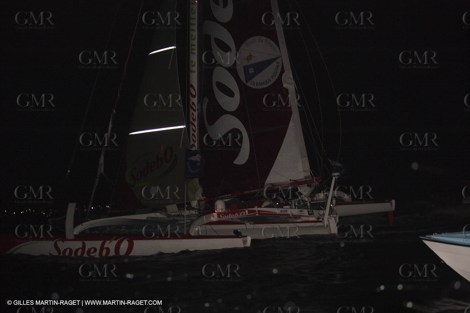 06 11 2006 - Pointe à Pitre Guadelupe (FRA) - Route du Rhum 2006 arrival - Thomas Coville (Sodebo)