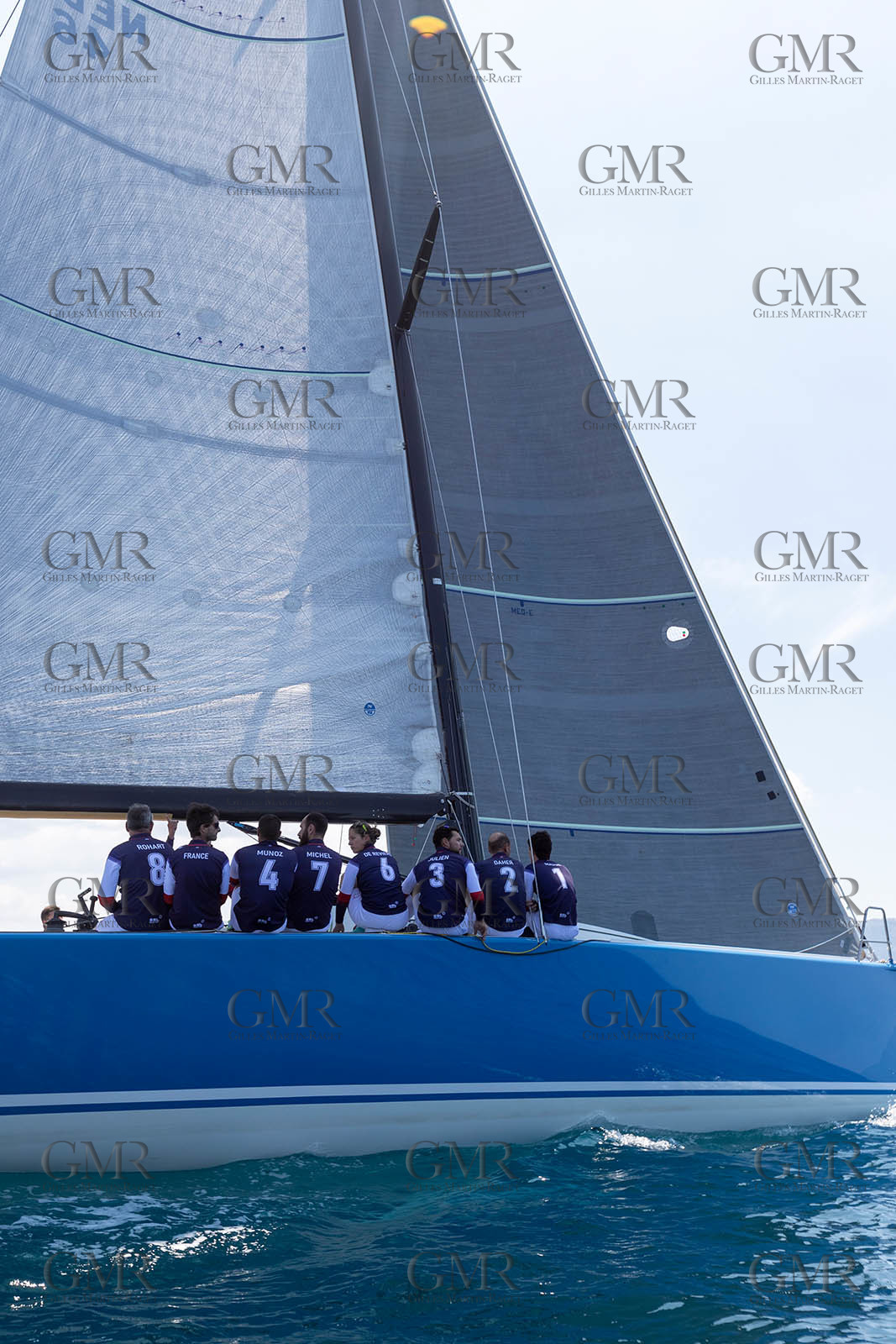 07 06 2021, Marseille (FRA,13), SSL Team France, Entraînement à bord de Tonerre de Glenn