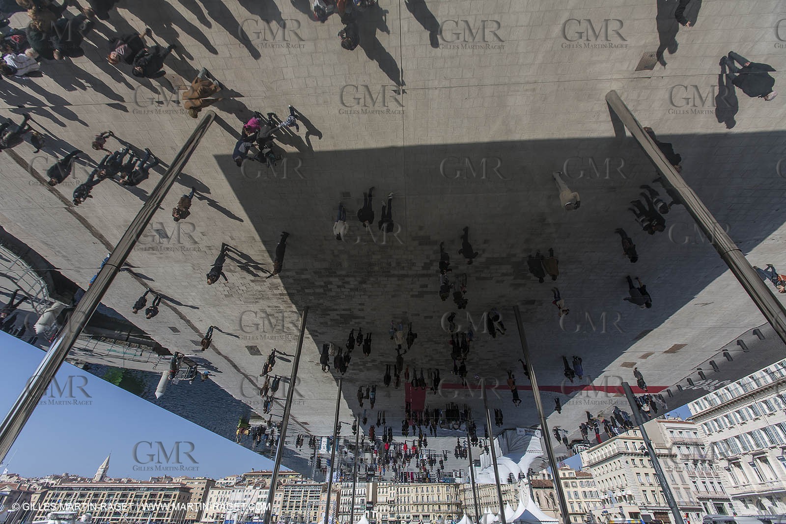 02 02 2013 Marseille (FRA,13) - Opening of the shadehouse and renovated historical Vieux Port