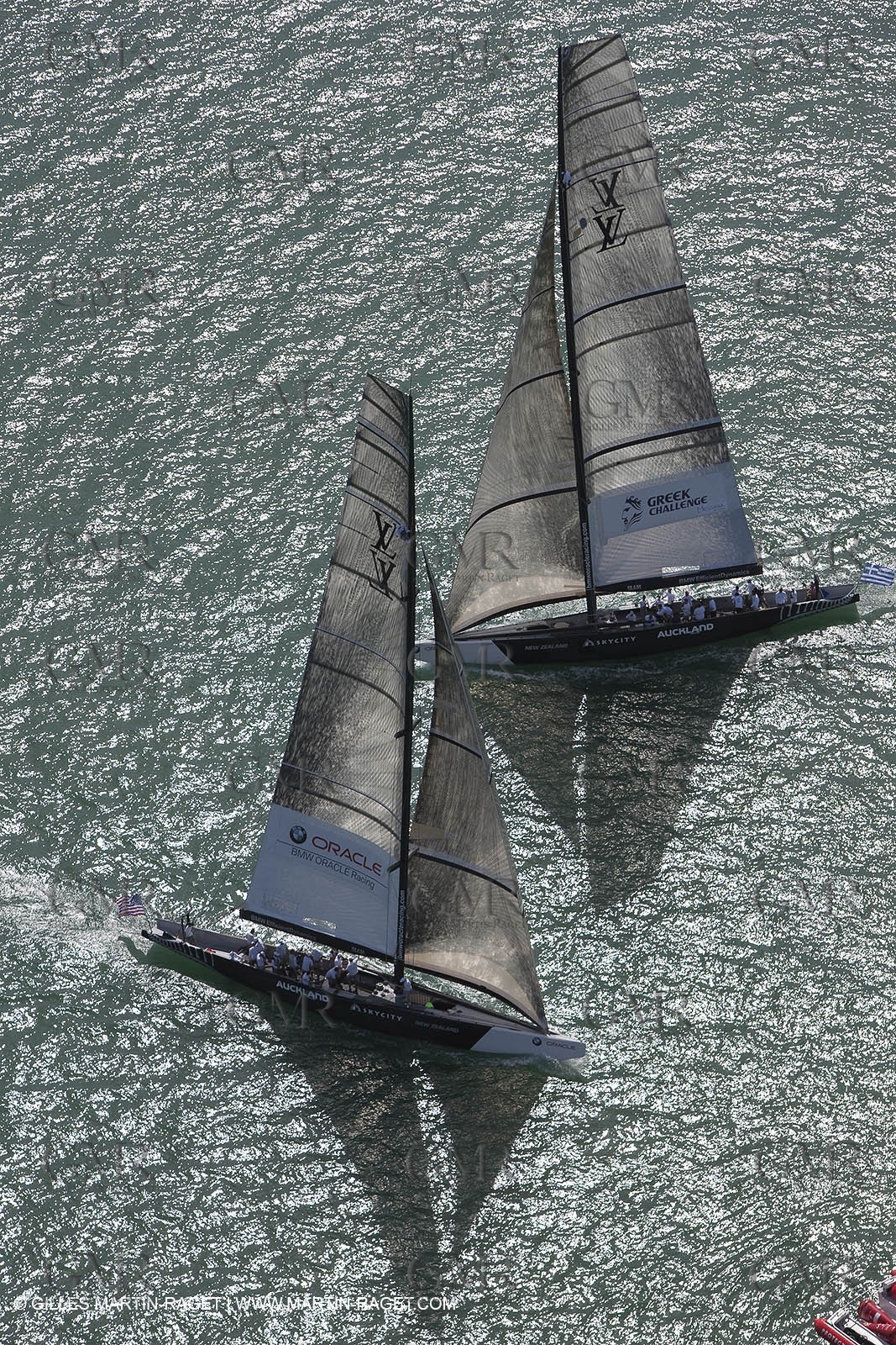 29 01 2009 - Auckland (NZL) -  Louis Vuitton Pacific Series - BMW ORACLE Racing - Training