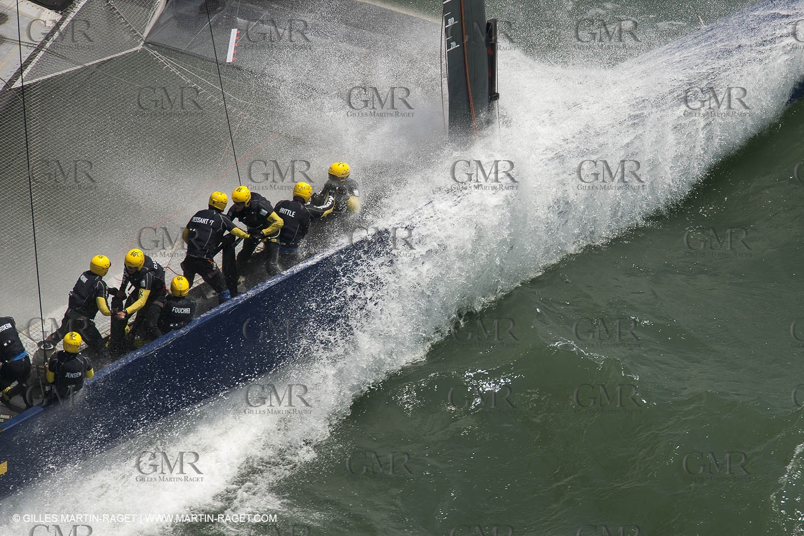 03 08 2013 - San Francisco (USA,CA) - 34th America's Cup - Louis Vuitton Cup - Semi-finals - Luna Rossa vs Artemis Racing - Race 1 - Artemis Racing