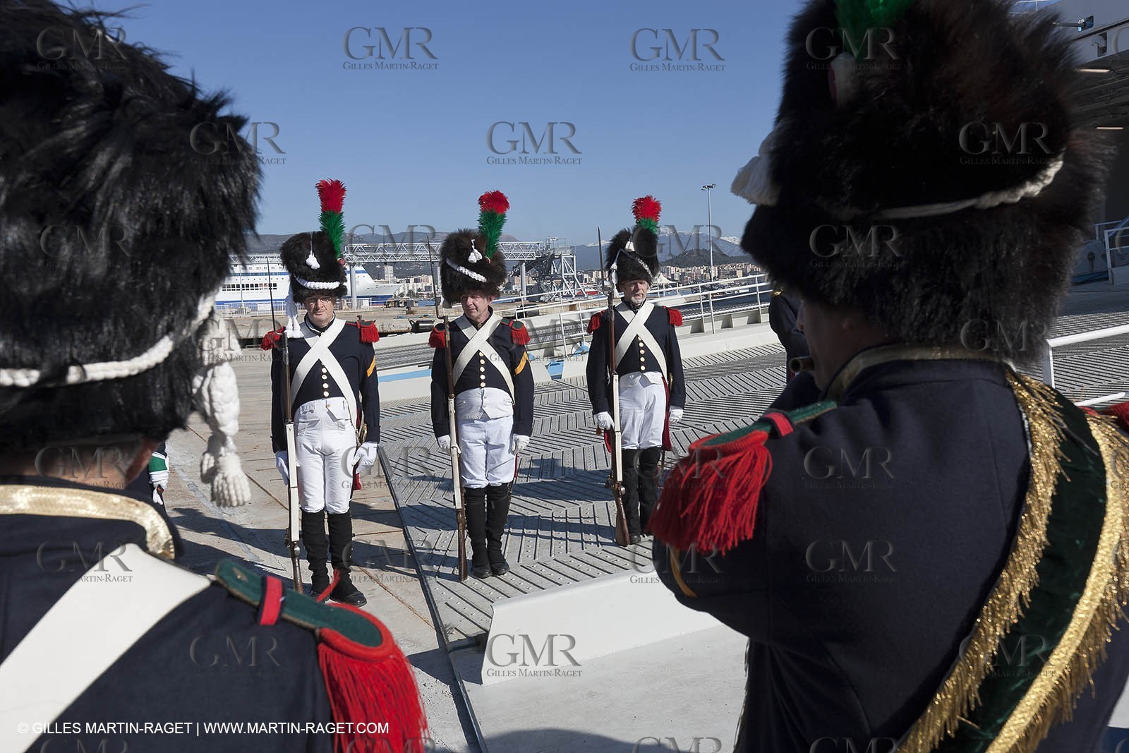16 02 2012 - Ajaccio (FRA, Corse) -  La Méridionale shipping company- Piana at Ajaccio