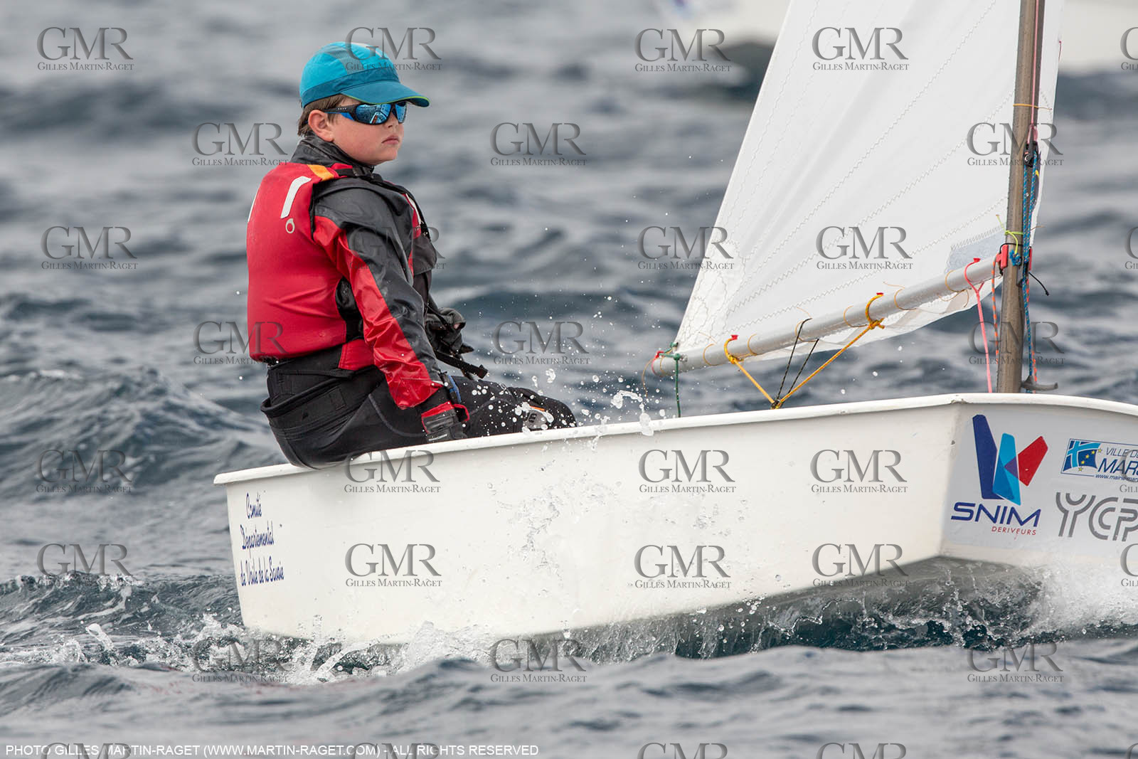 15 04 2016, Marseille (FRA,13), SNIM Dériveurs, Coupe Internationale de Printemps Optimist, Final Day