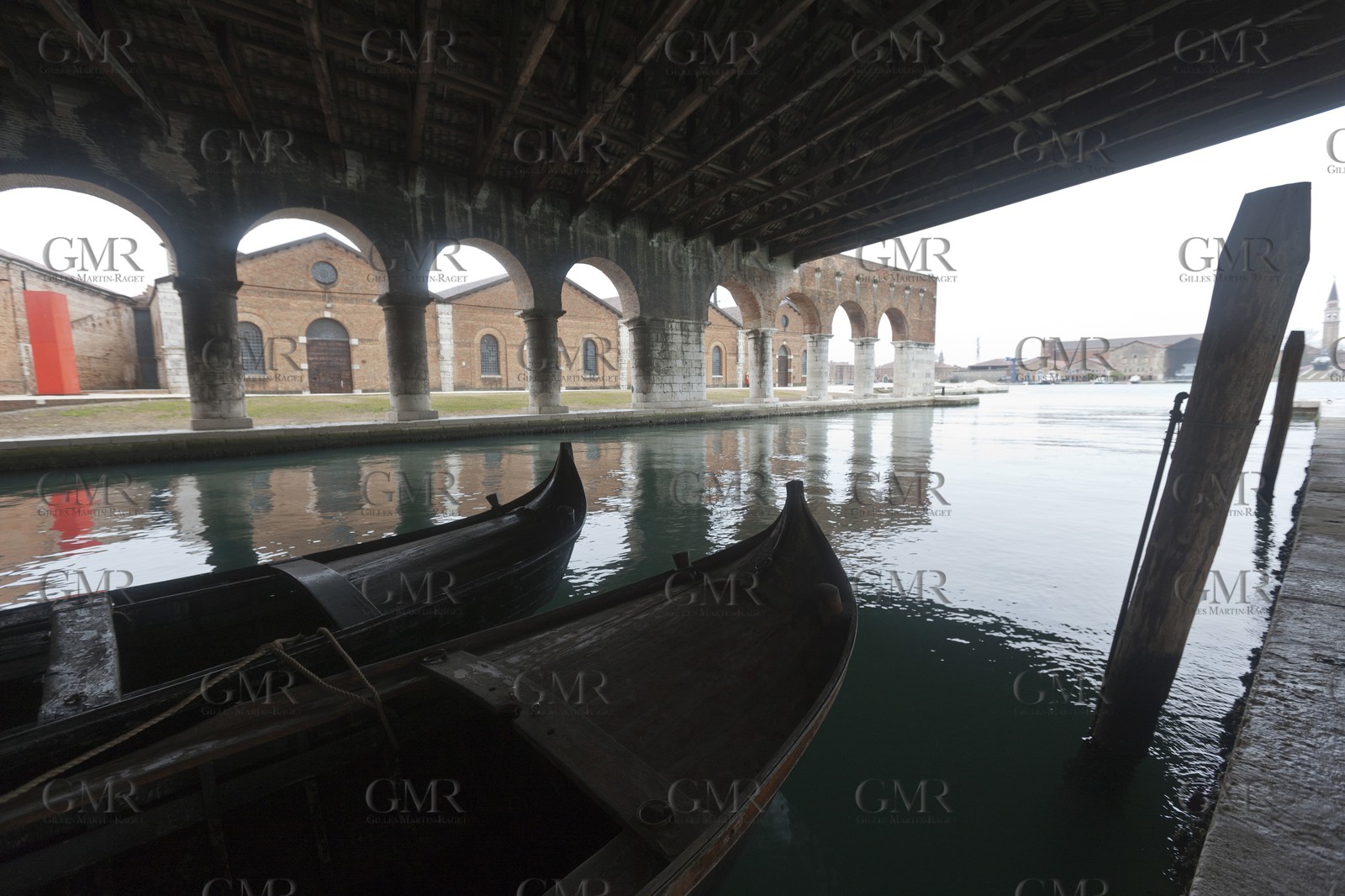 20 02 2012 - Venezia (ITA) - 34th America'sCup - Venezia 2012 America's Cup World Series - The Arsenale where the AC45 moorings, public village, media center and Club 45 will be located