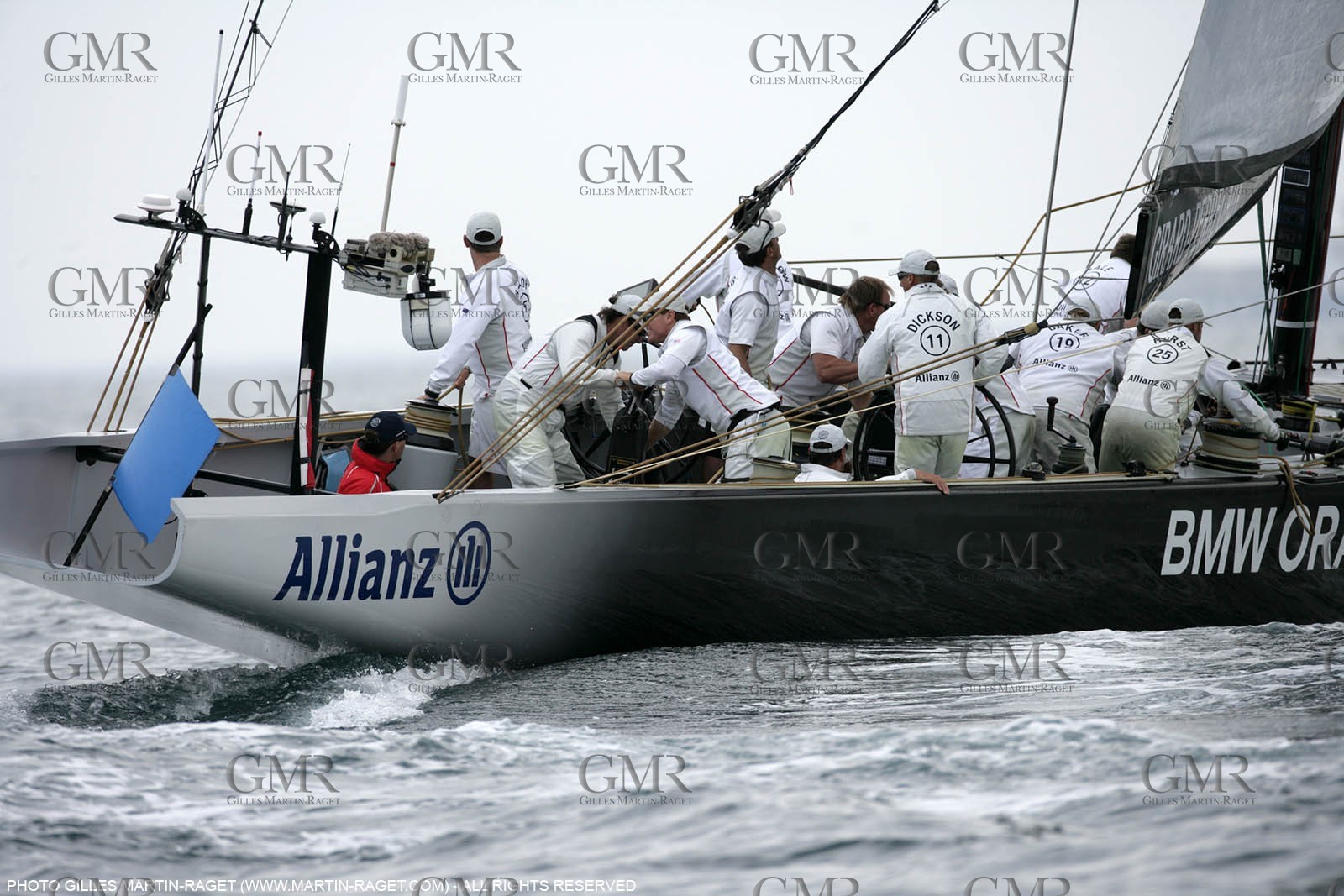 25 04 2007-Valencia (Spain)- 32nd America's Cup - Louis Vuitton Cup - RR1 - Day 10 - BMW ORACLE Racing
