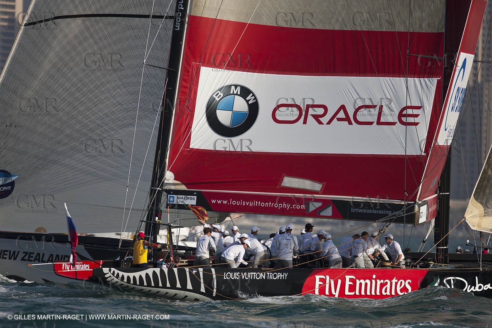 16 11 2010 - Dubai (UAE) - Dubai Louis Vuitton Trophy -  BMW ORACLE Racing Vs Synergy