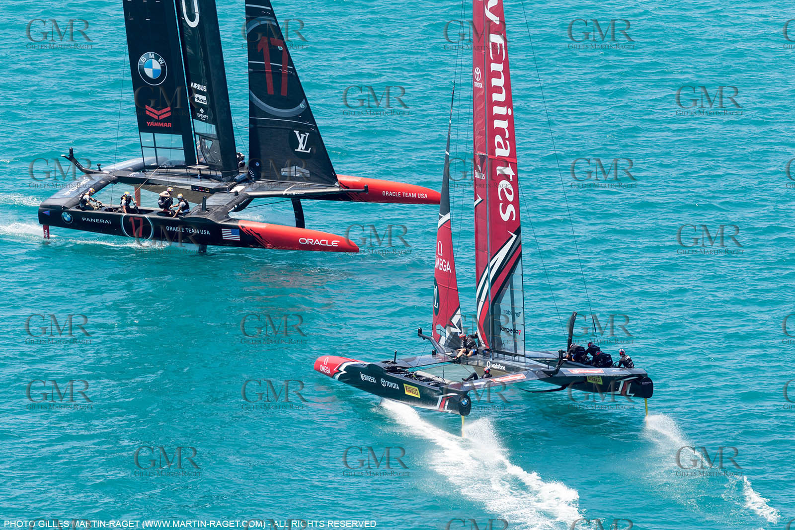18 06 2017 - Bermuda (BDA) - 35th America's Cup 2017 - 35th America's Cup Match Presented by Louis Vuitton