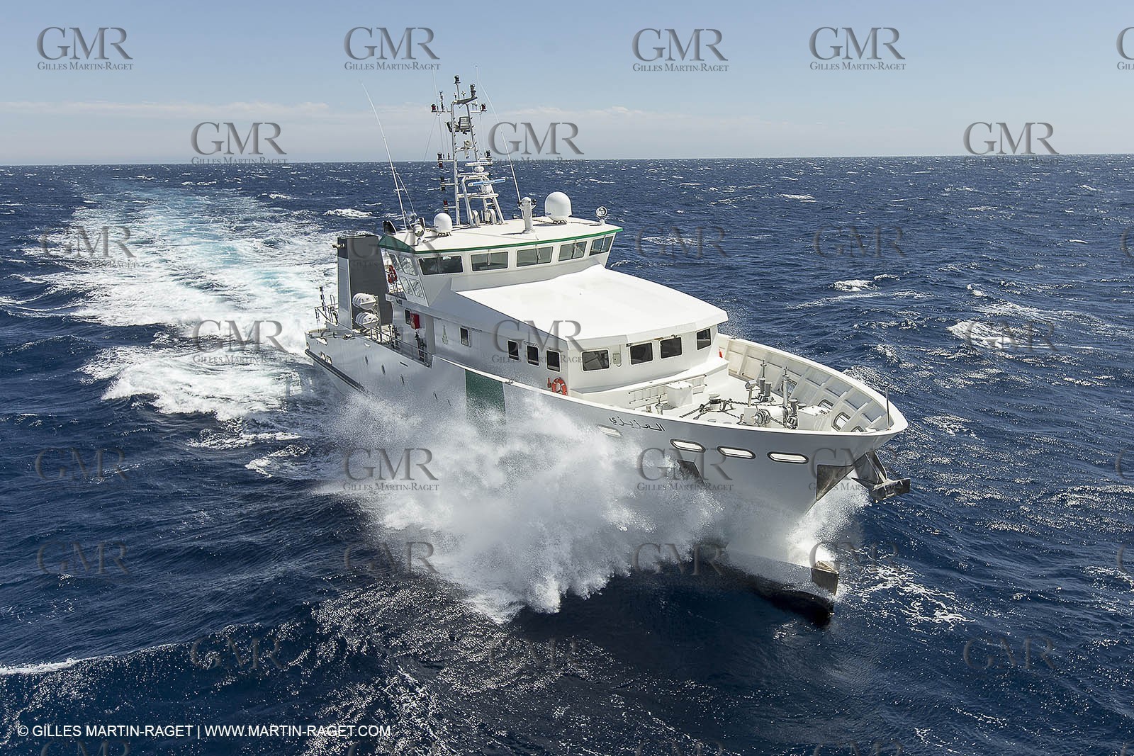 Al Azizi -  H2X boatyard - Oceanographjic research ship - Sea trials off La Ciotat (FRA,13) - 29 07 2014