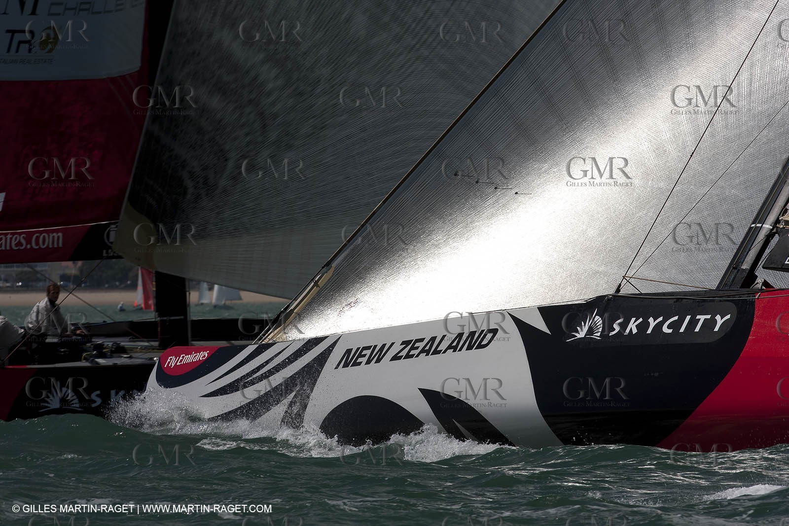 06 02 2009 - Auckland (NZL) -  Louis Vuitton Pacific Series -  Racing Day 6 - Round Robin 2
