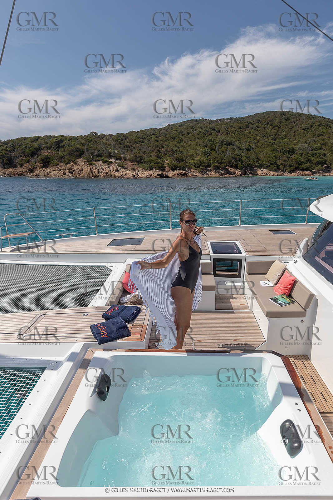 30 08 2018, Porto Vecchio (FRA, South Corsica) Chantier Fountaine-Pajot, Alegria 67