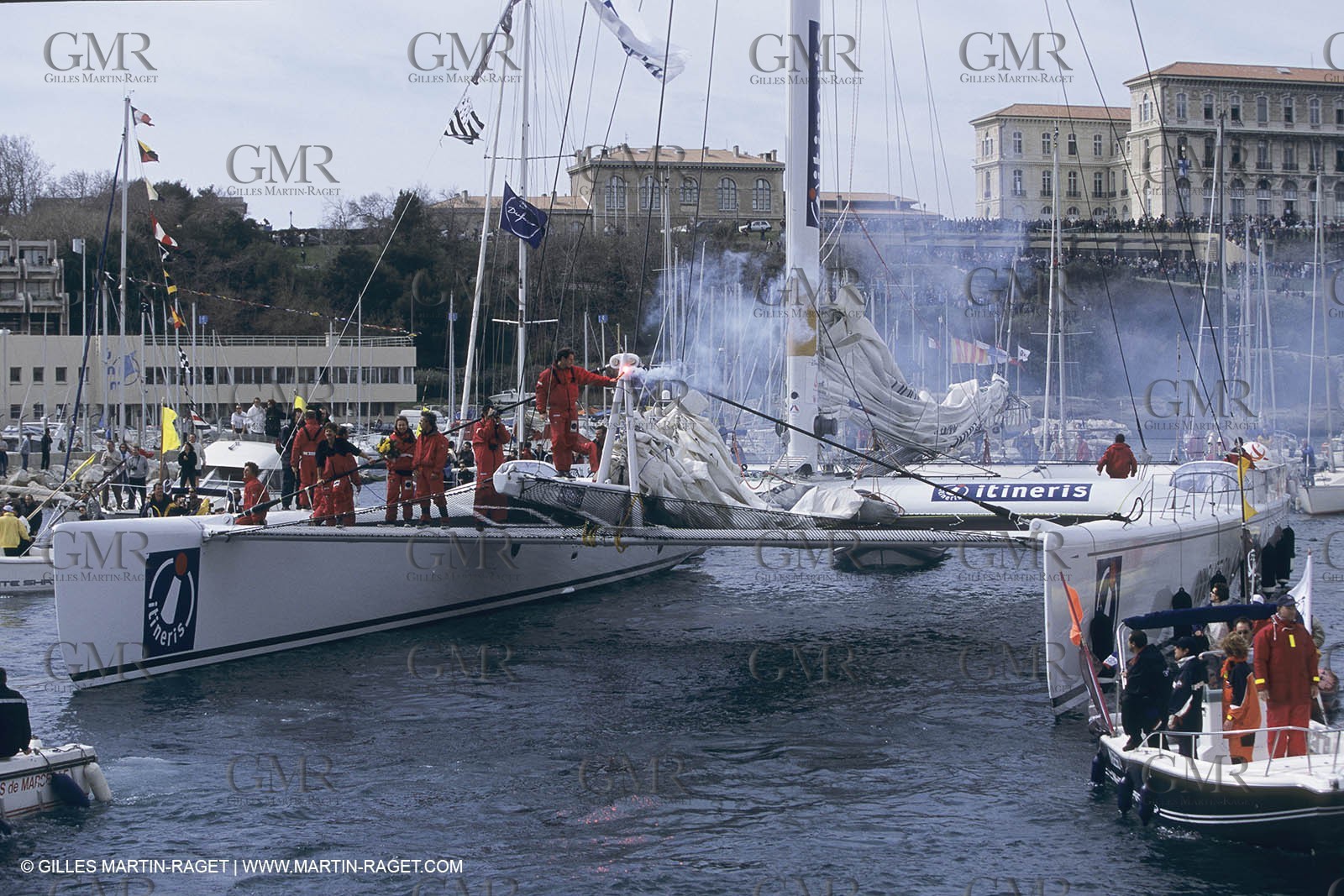 Sailing, OffshoreRacing,maxi Multihulls,  The Race, Team Adventure