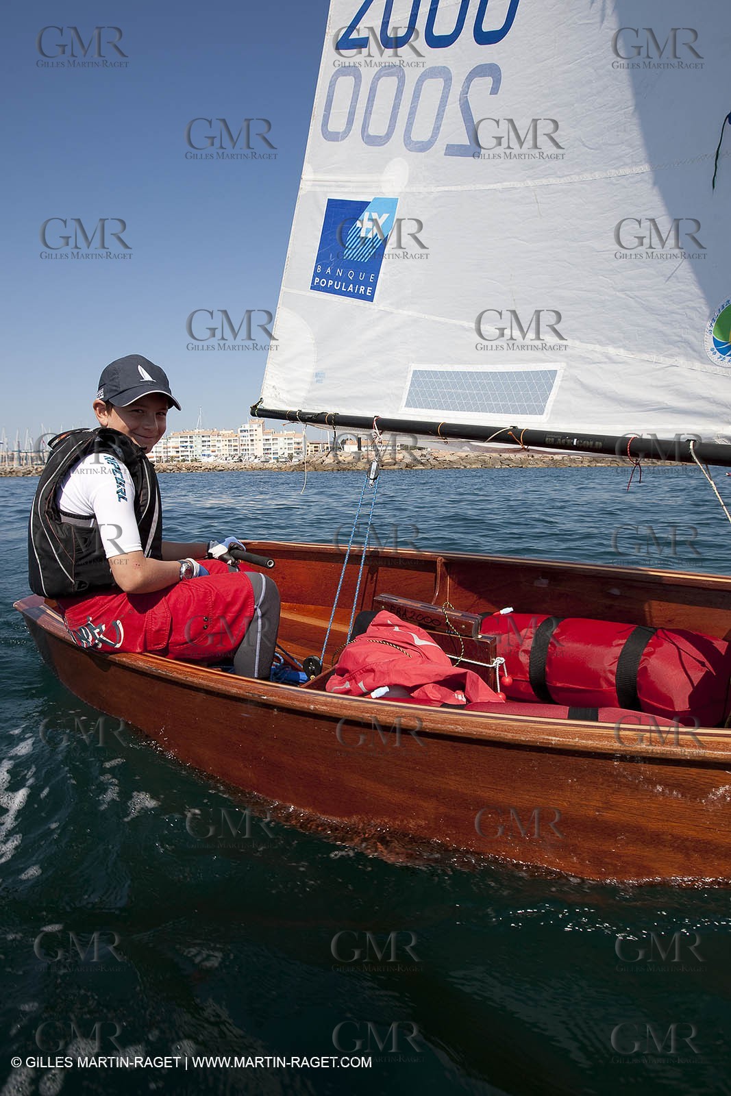 24 05 2010 - Hyères (FRA,83) - wooden optimist