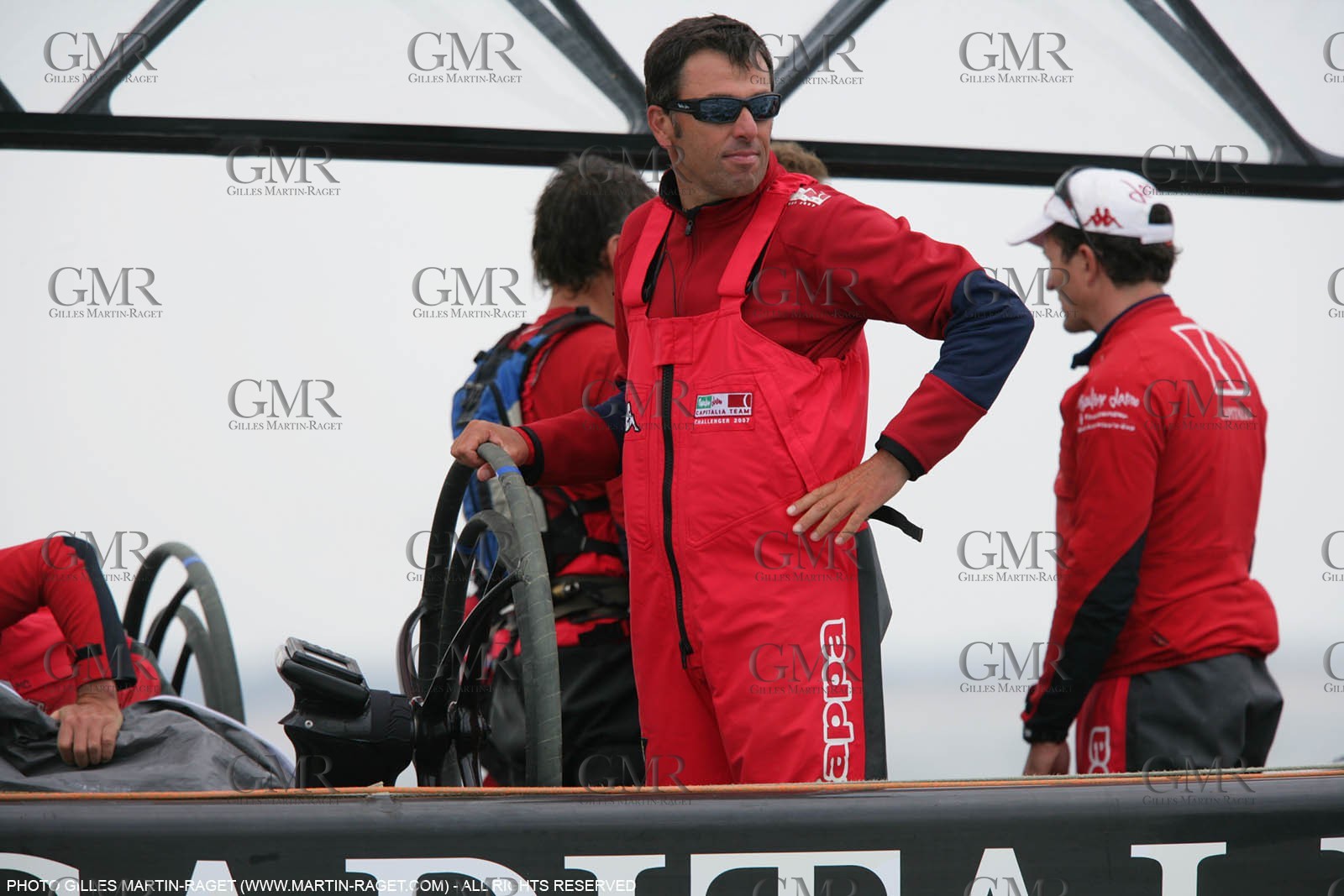 26 04 2007-Valencia (Spain)- 32nd America's Cup - Louis Vuitton Cup - RR1 - Day 11 - BMW ORACLE Racing