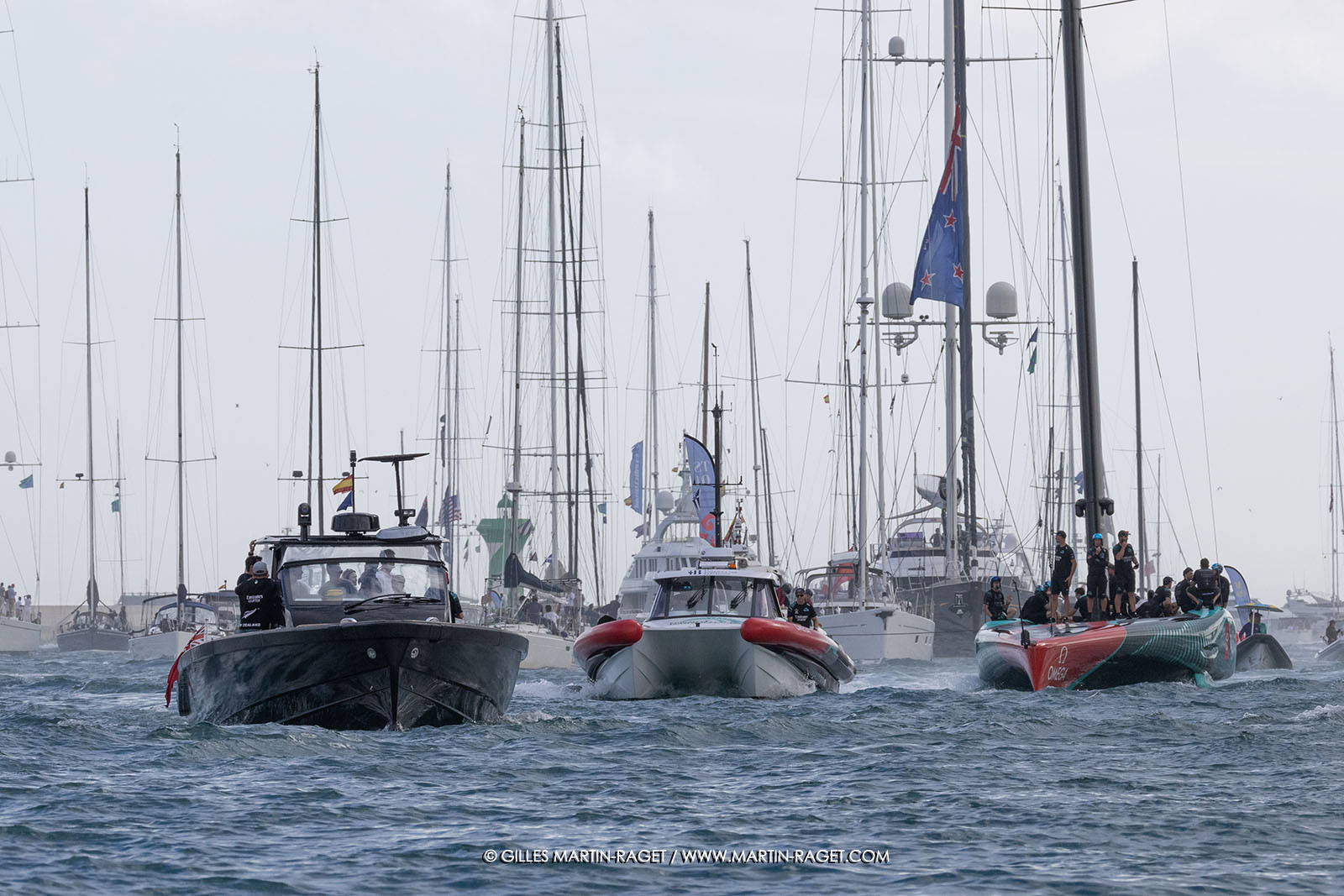 16 10 2024, Barcelona (ESP), Louis Vuitton 37th America's Cup, Final Match, Race Day 4,