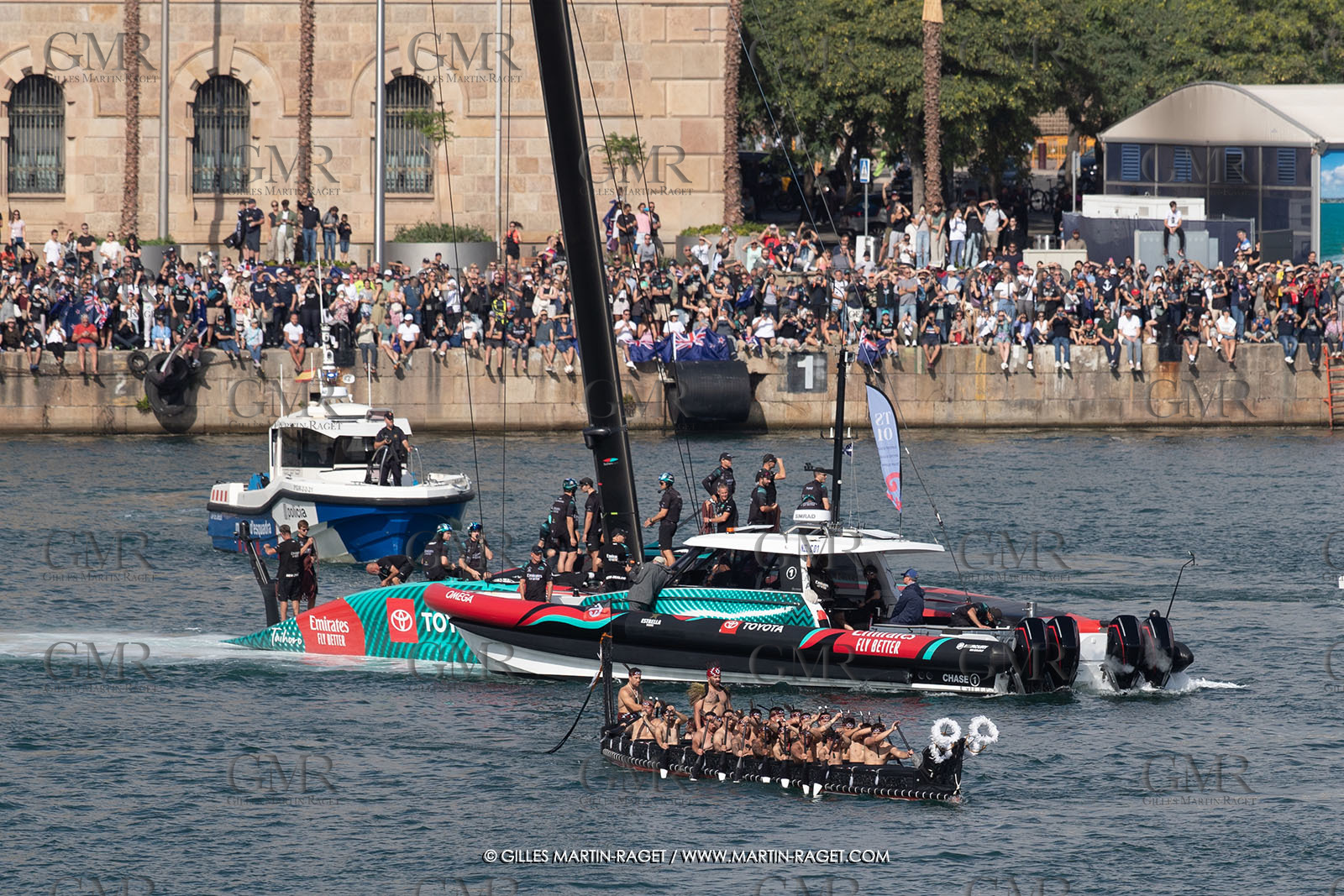 13 10 2024, Barcelona (ESP), Louis Vuitton 37th America's Cup, Final Match, Race Day 2